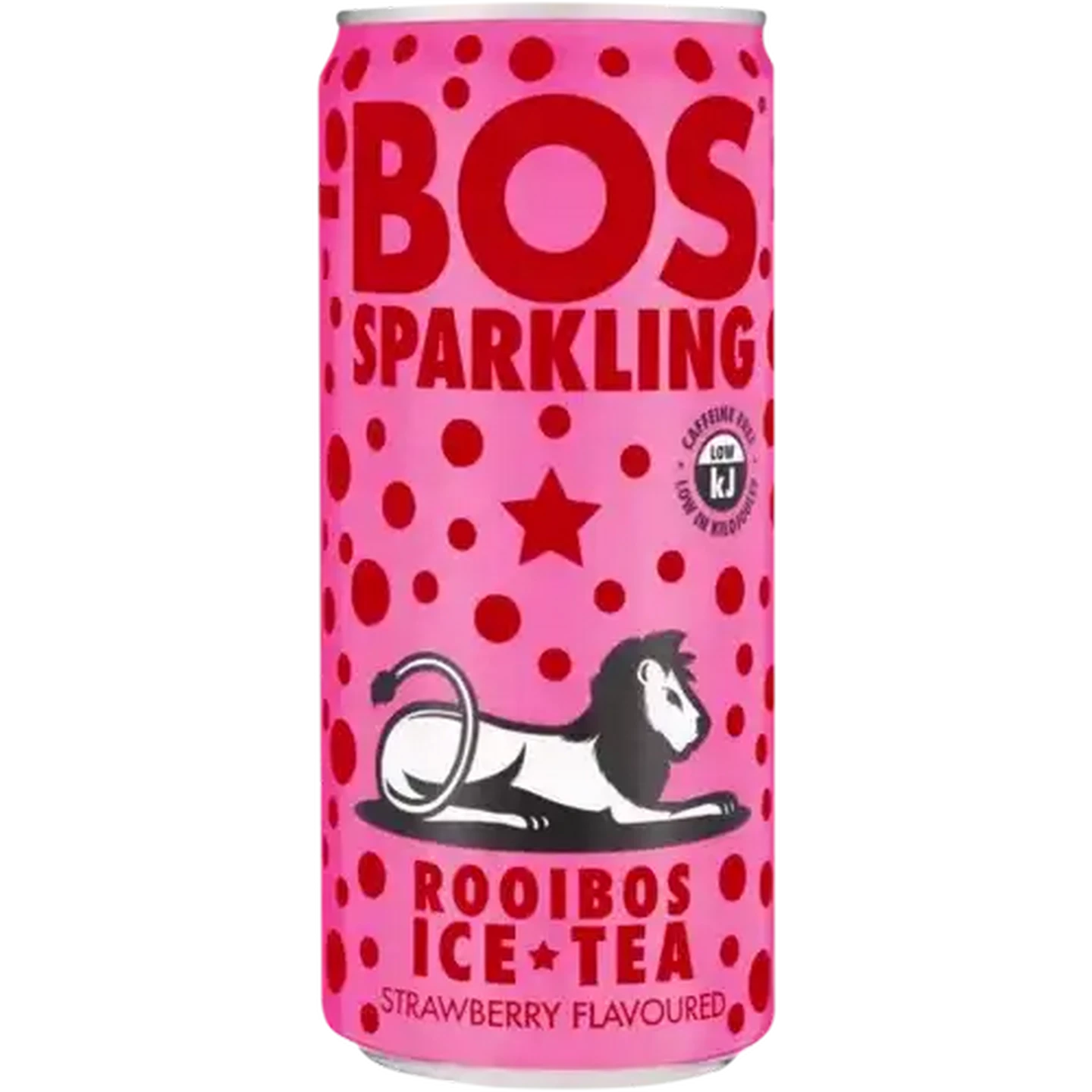 Image of BOS Strawberry Flavoured Sparkling RooiBOS Ice Tea 300ml