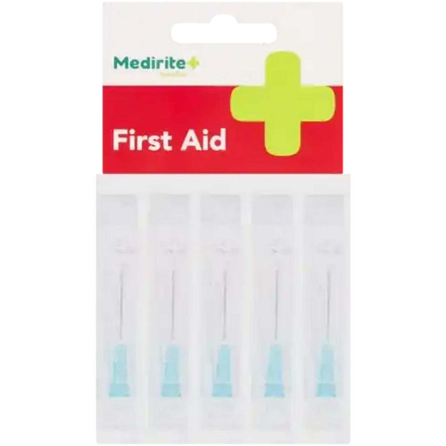 Image of Medirite First Aid 23g Hypodermic Needles 5 Pack