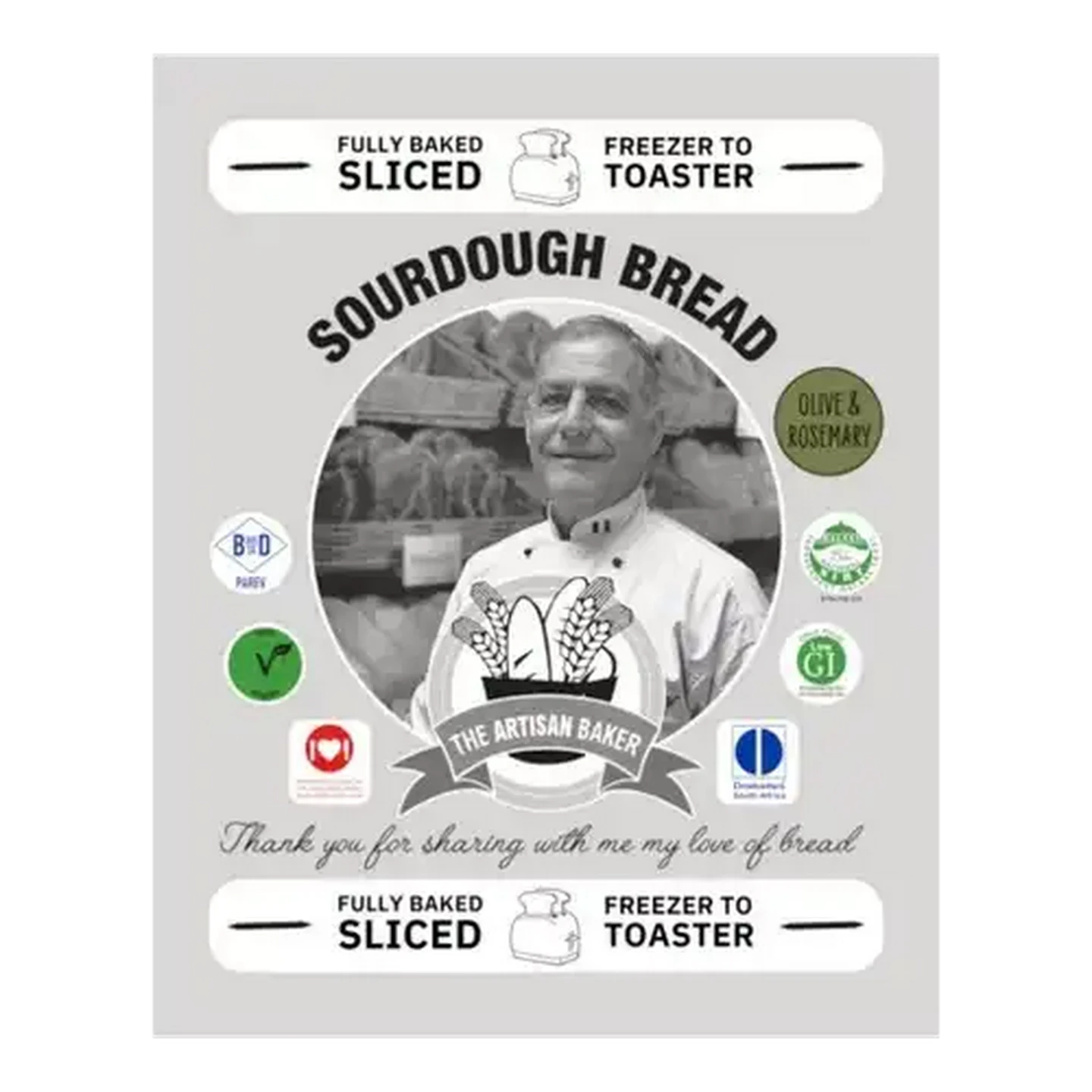 Checkers Sixty60 | The Artisan Baker Frozen Olive & Rosemary