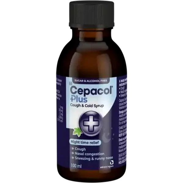 Cepacol Plus Cough & Cold Syrup 100 ml