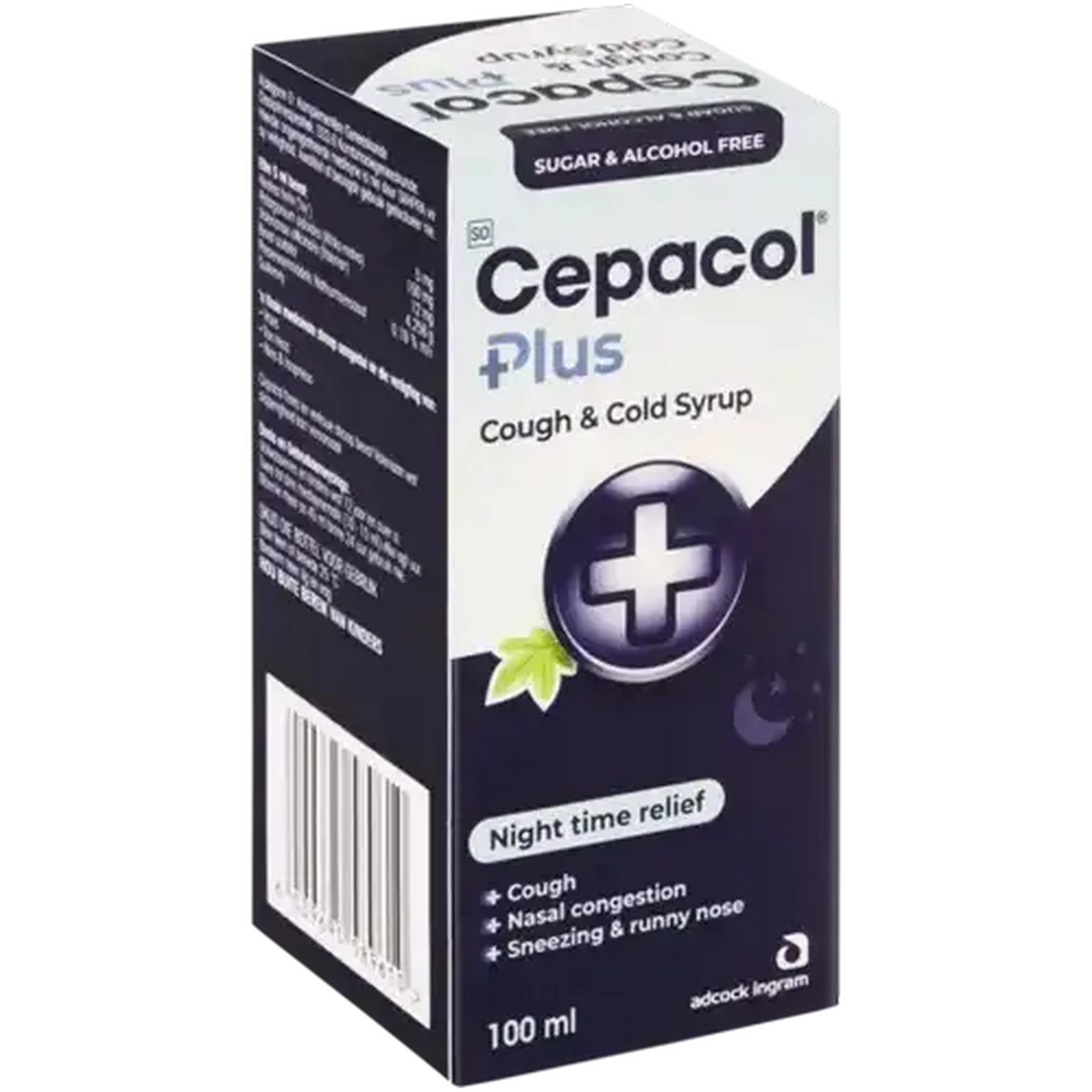 Image of Cepacol Plus Cough & Cold Syrup 100 ml