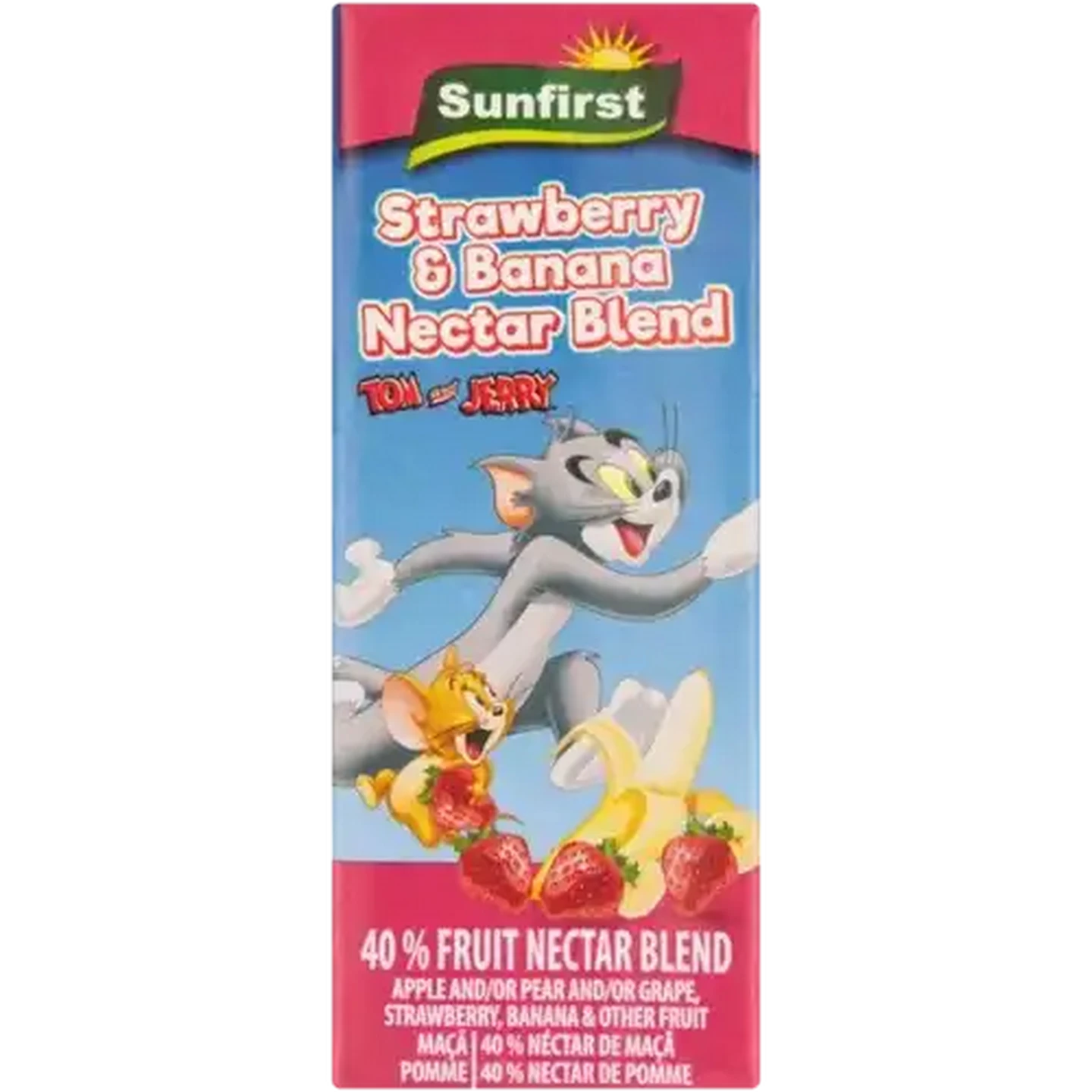 Checkers Sixty60 | Sunfirst Tom & Jerry Strawberry & Banana 40