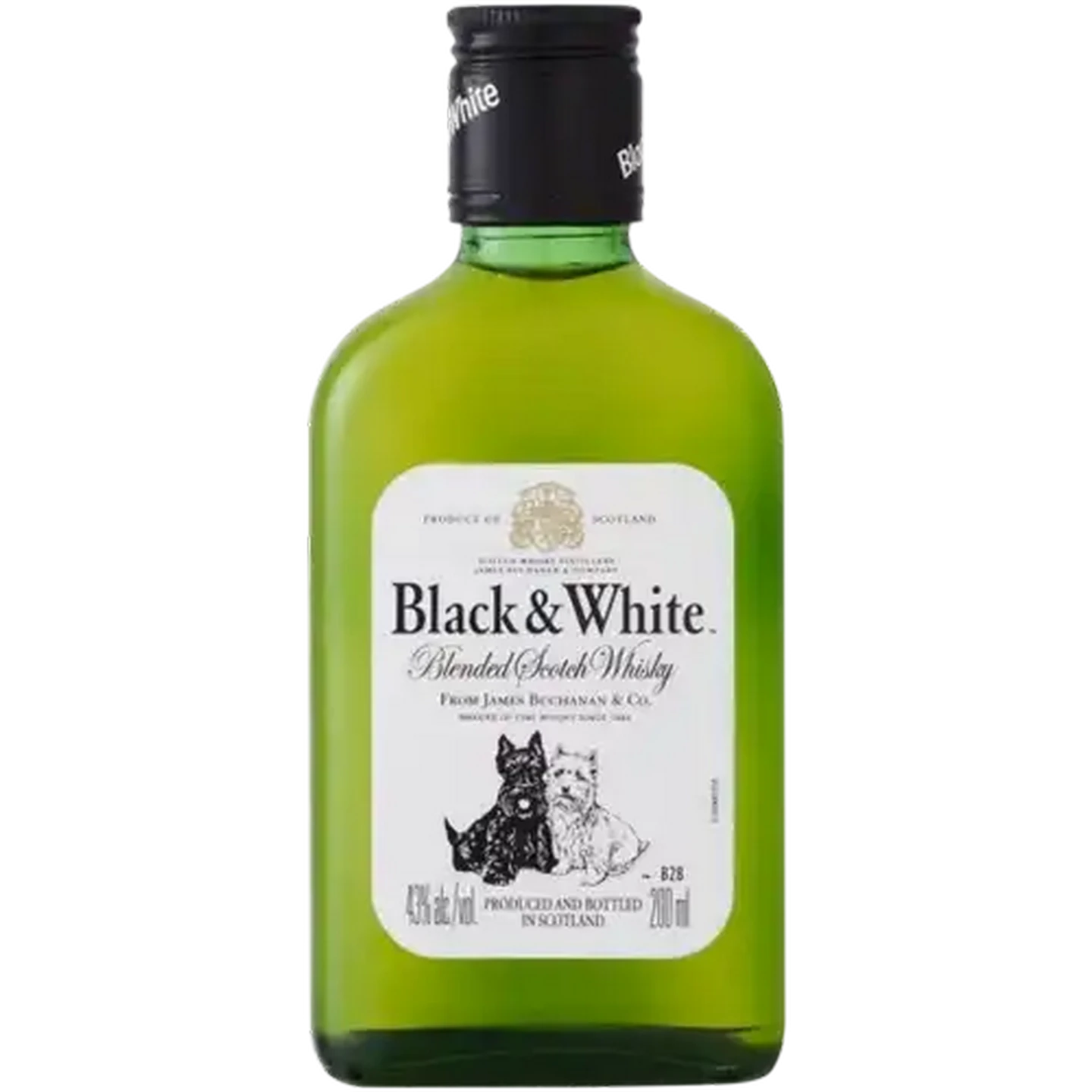 Checkers Sixty60 | Black & White Blended Scotch Whisky Bottle 200ml