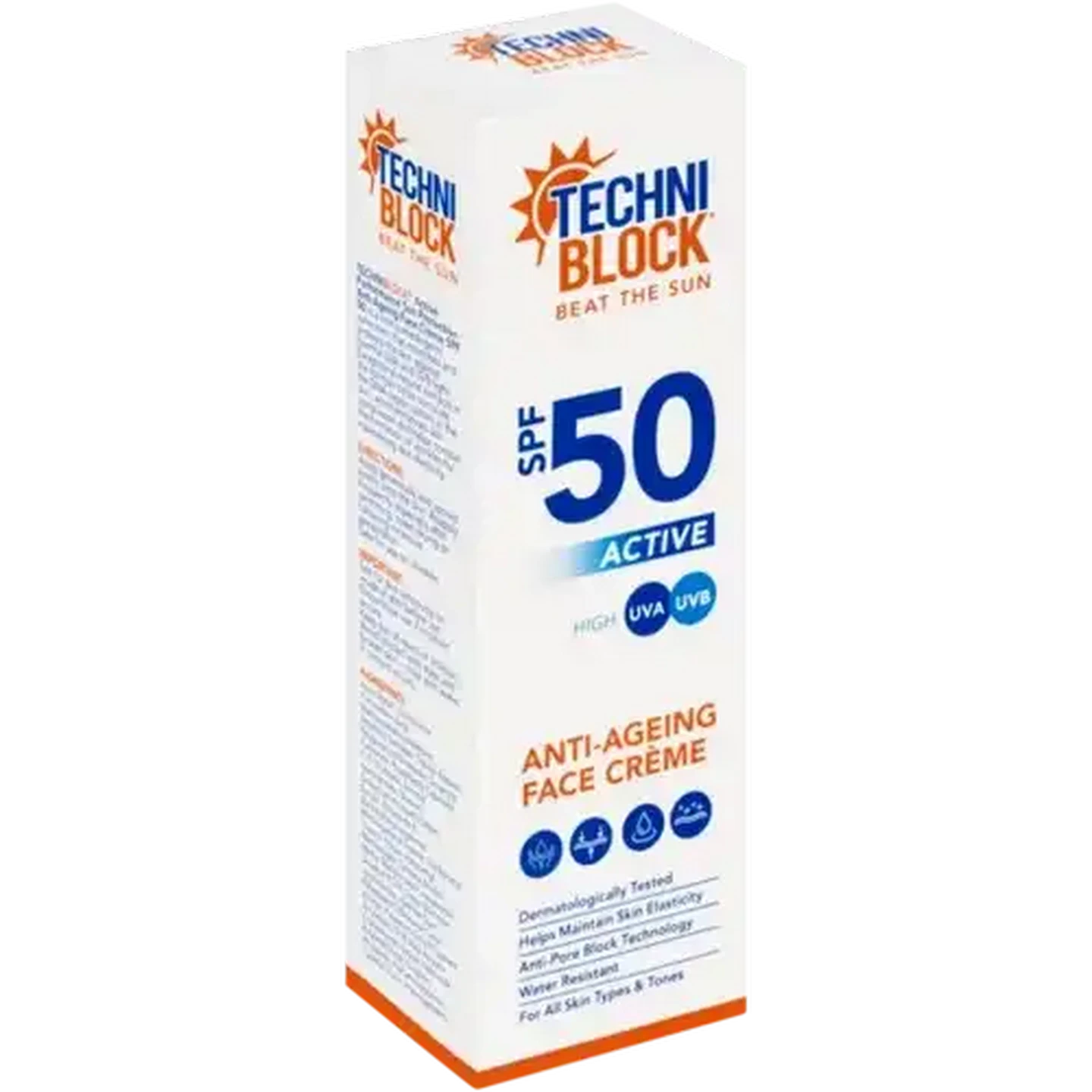 Image of Techniblock SPF 50 Anti-Ageing Face Crème 75ml