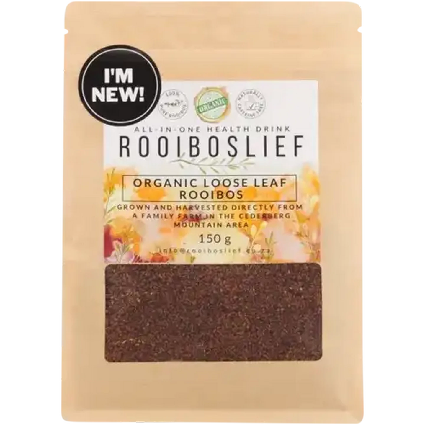 Image of Rooiboslief Organic Loose Leaf Rooibos Tea 150g