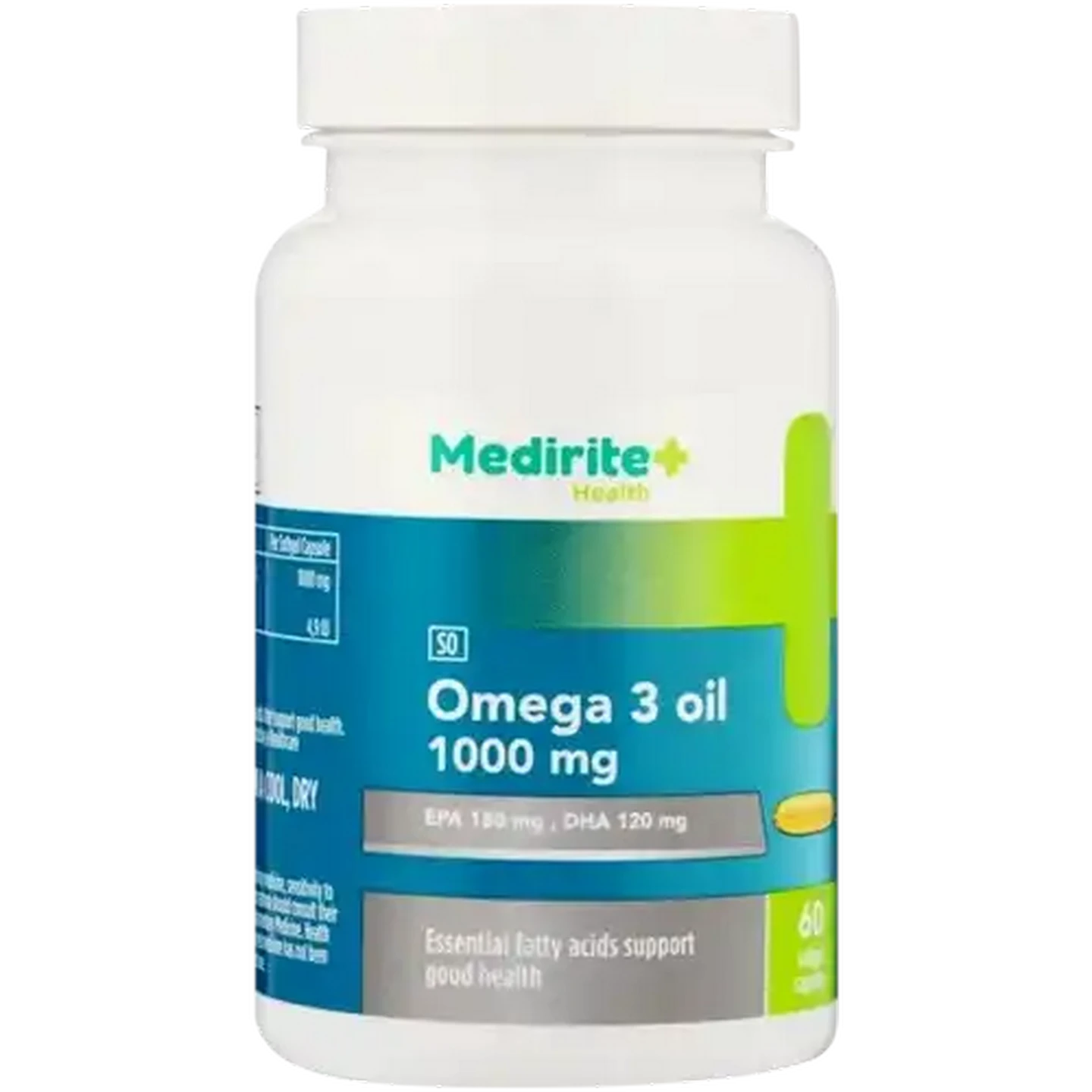 Image of Medirite Omega 3 Oil 60 Softgel Capsules