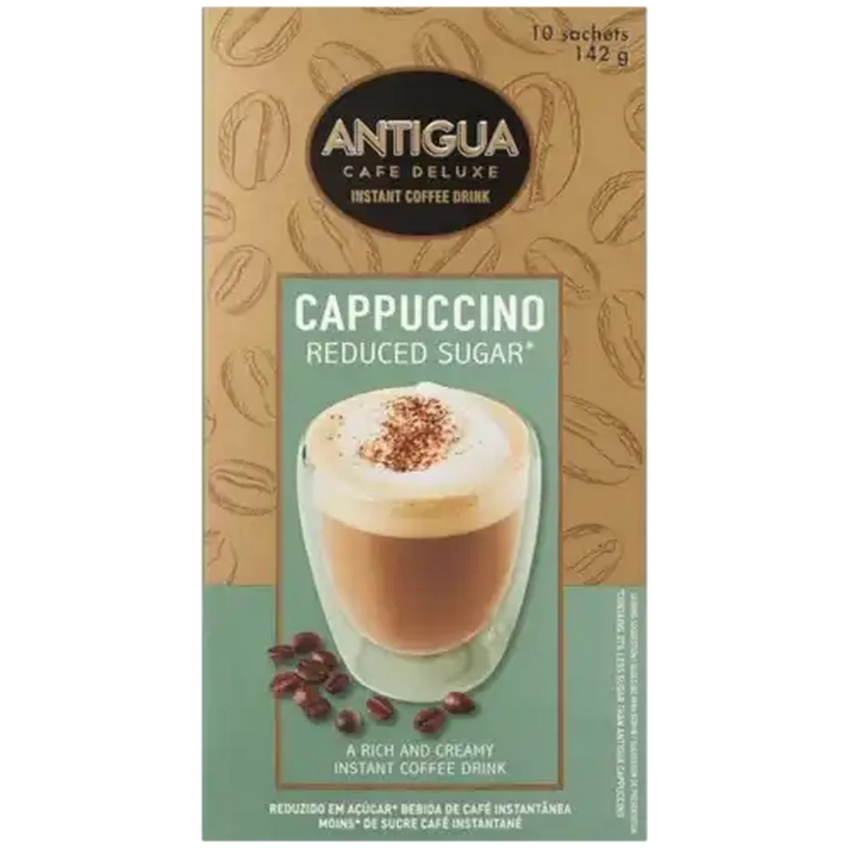 Checkers Sixty60 | Antigua Cappuccino Instant Coffee Drink 10 x 14.2g
