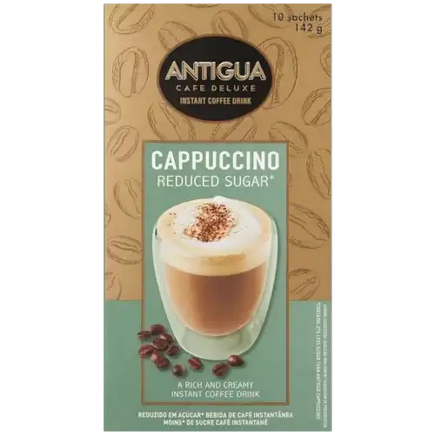 Checkers Sixty60 | Antigua Cappuccino Instant Coffee Drink 10 x 14.2g