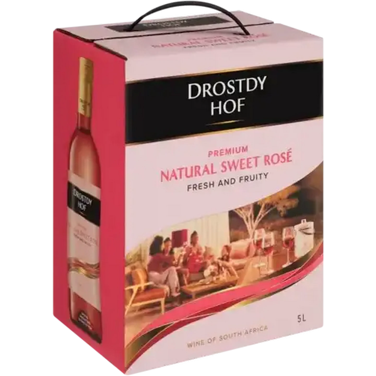 Checkers Sixty60 | Drostdy Hof Natural Sweet Rosé Wine Box 5L