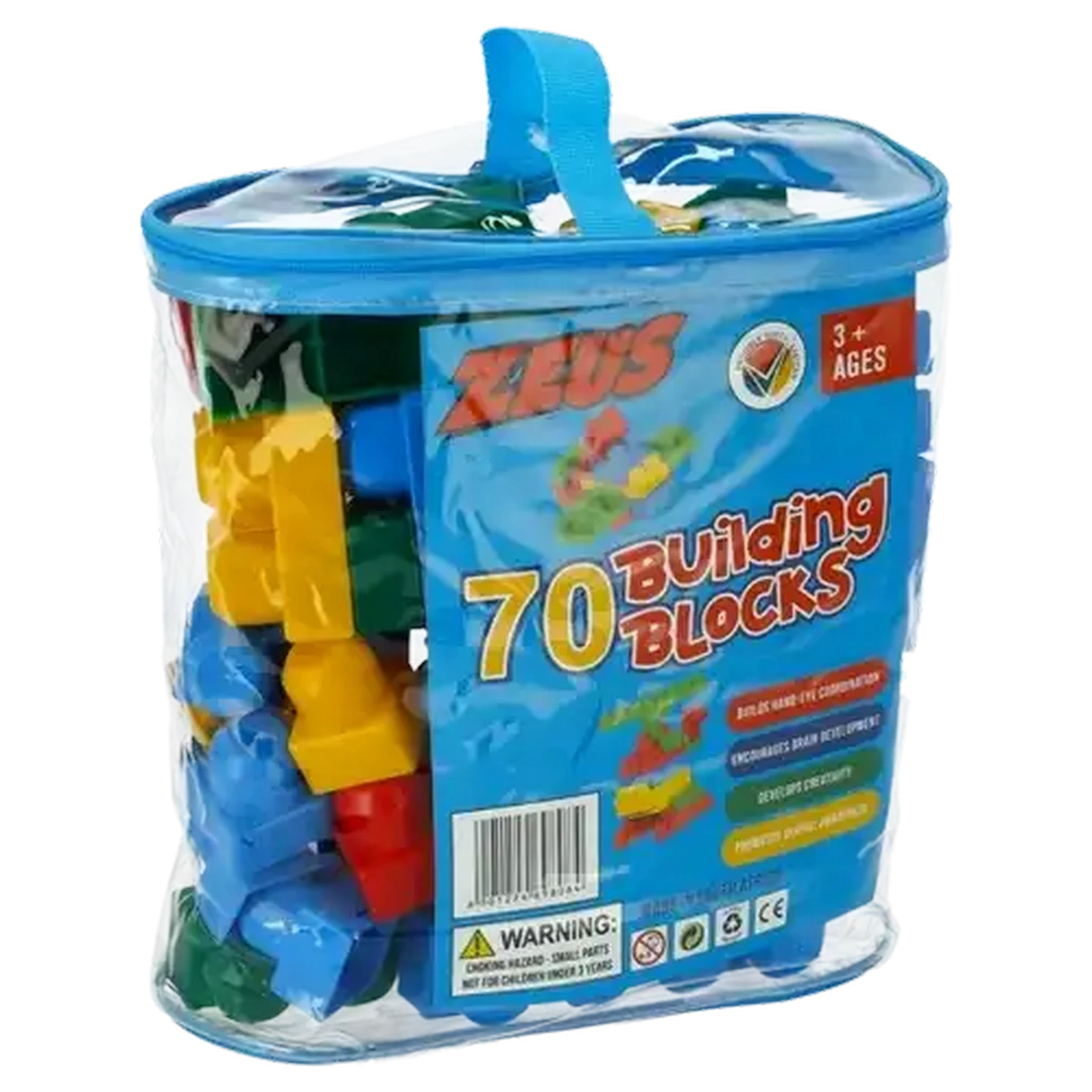 Image of Zeus Building Blocks 70 Piece