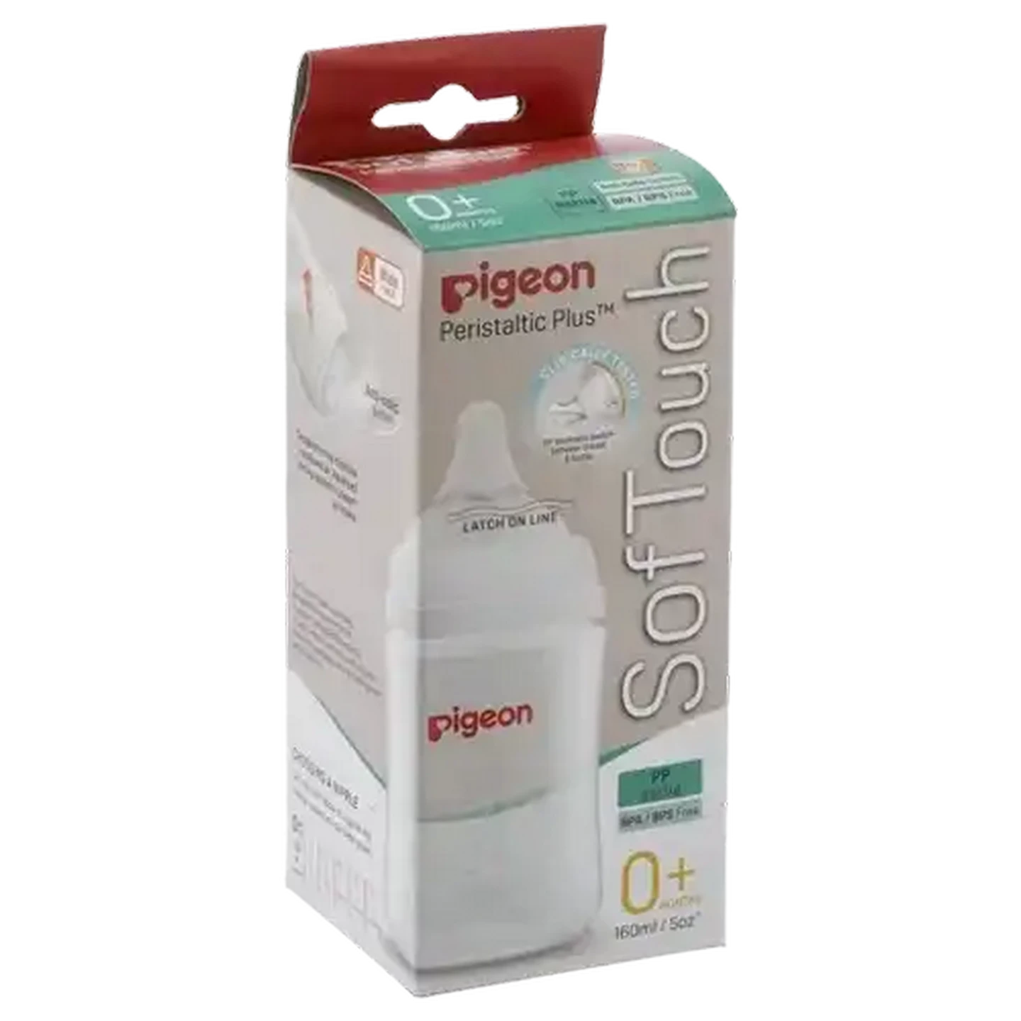 Image of Pigeon SofTouch Bottle 160ml 0 Months+
