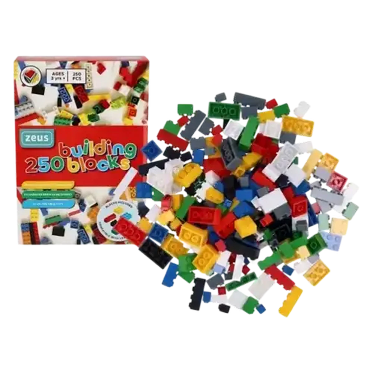 Checkers Sixty60 | Zeus Value Building Blocks 250 Piece