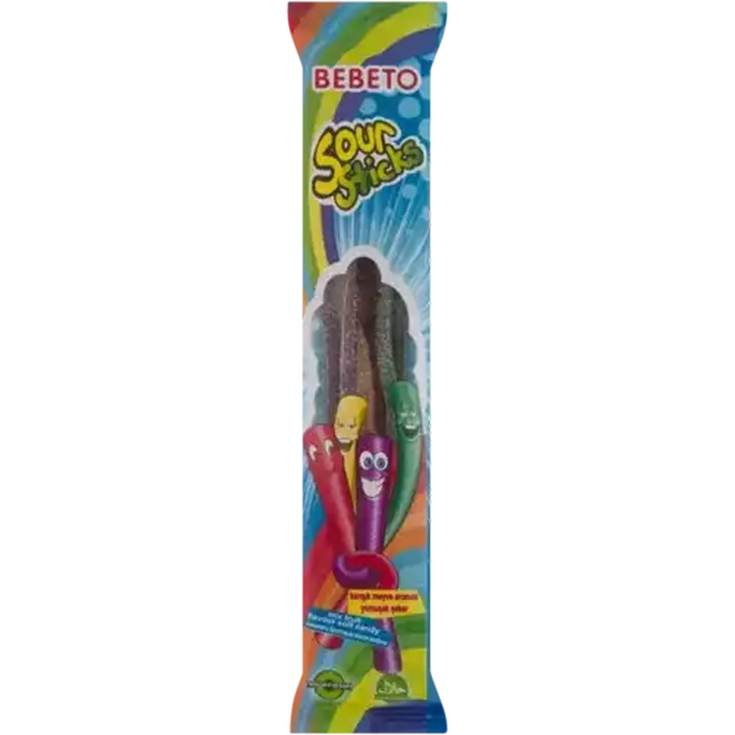 Checkers Sixty60 | Bebeto Sour Sticks Mix Fruit Flavour Soft Candy 30g