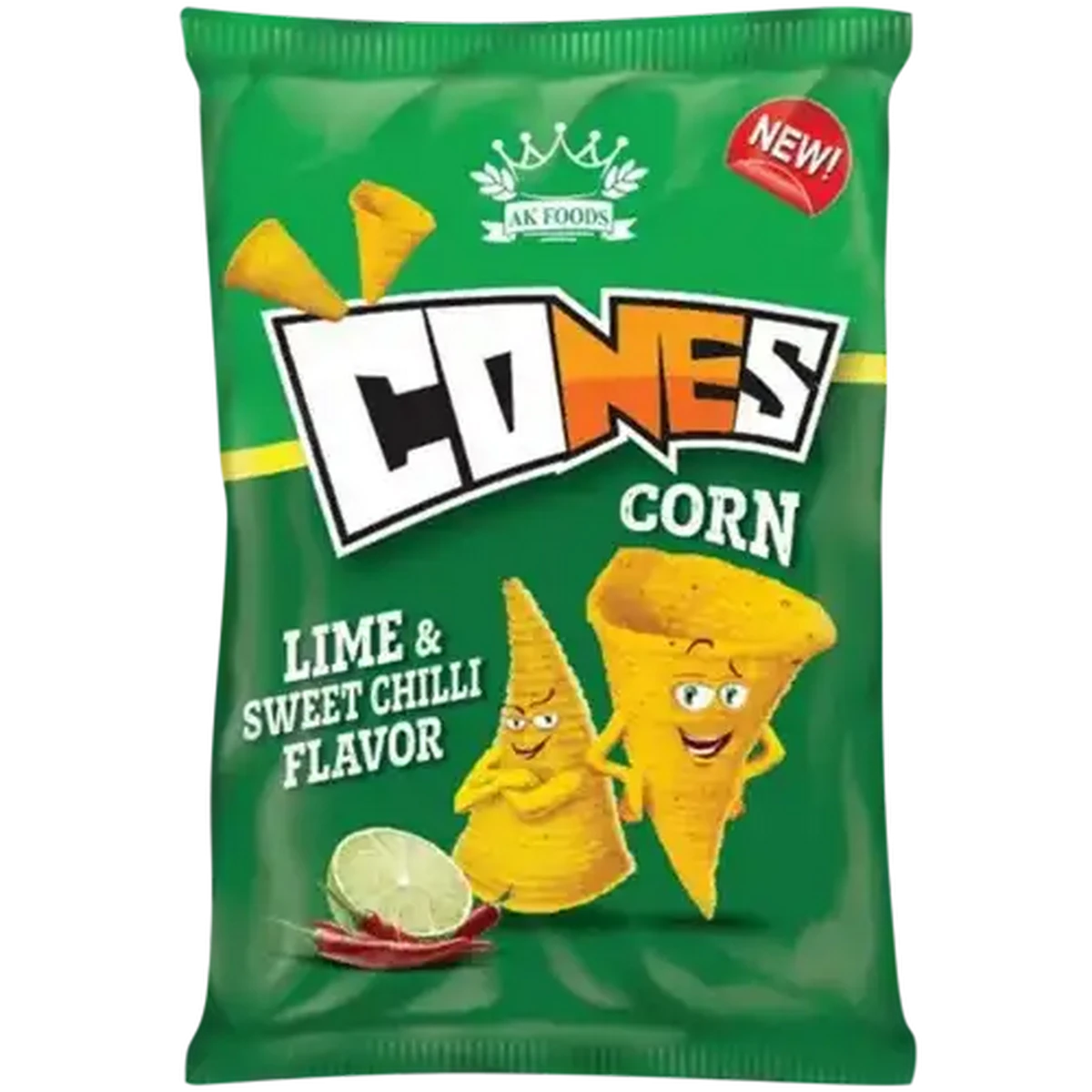 Checkers Sixty60 | AK Foods Cones Lime & Sweet Chili Flavoured