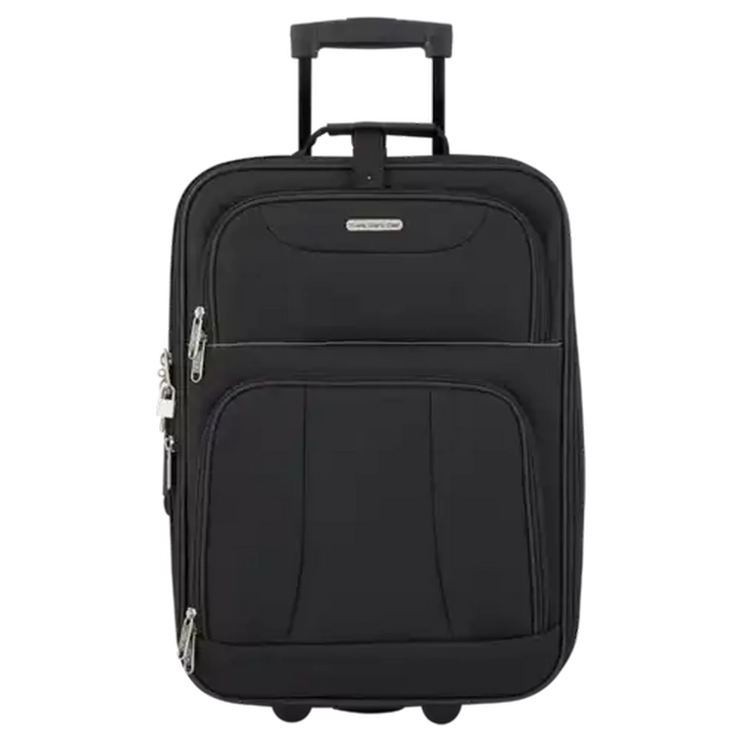 Image of Yves Saint Claire Embark Black Trolley Case 51cm