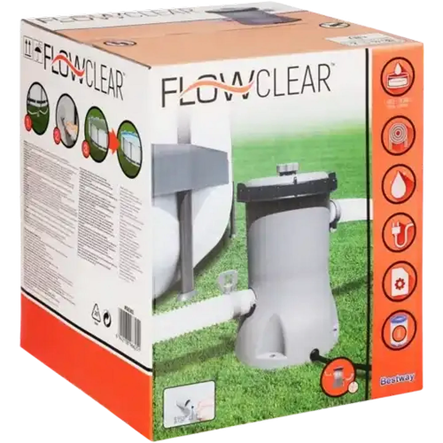 Image of Bestway Flowclear Grey Filter Pump