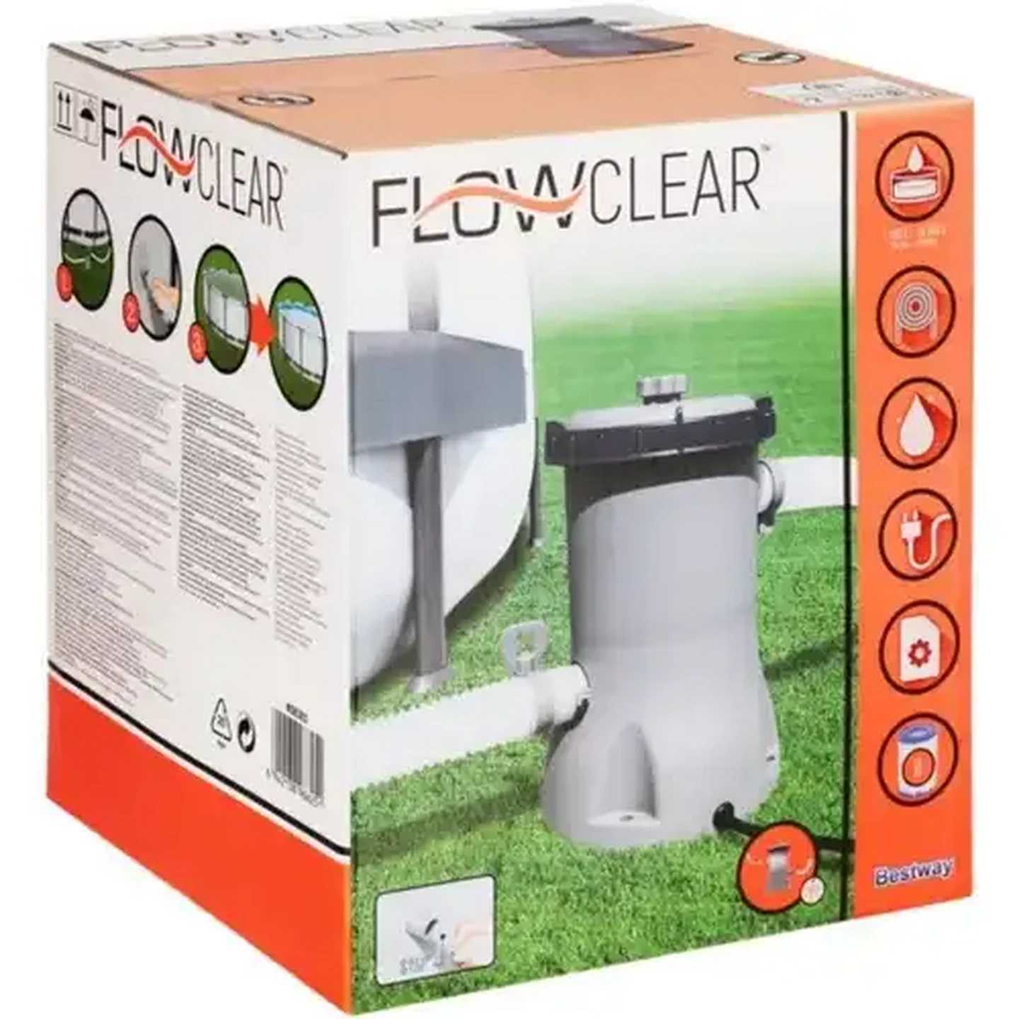 Image of Bestway Flowclear Grey Filter Pump