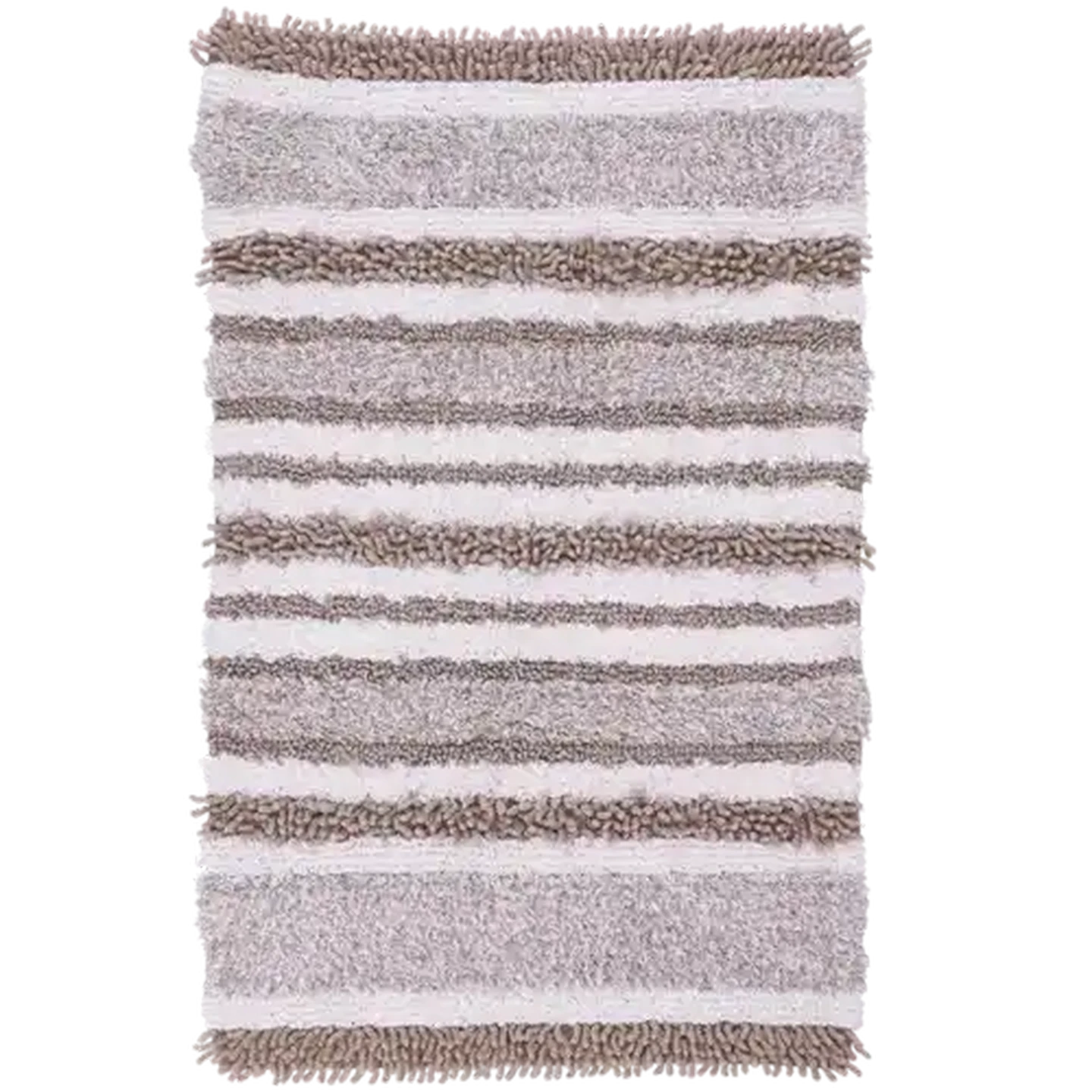 Image of Essentials Mink Stripe Bath Mat