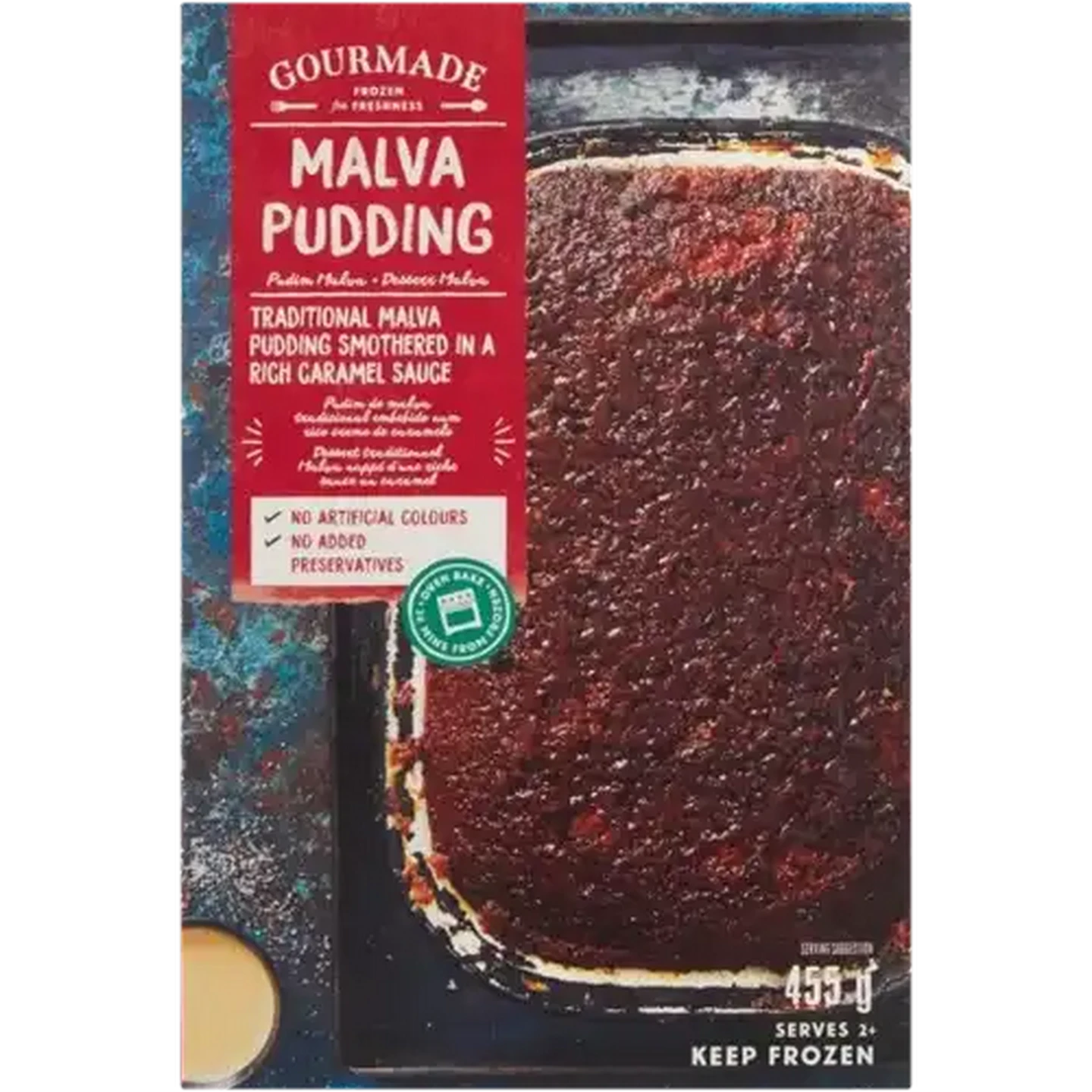 Image of Gourmade Frozen Malva Pudding Dessert 455g
