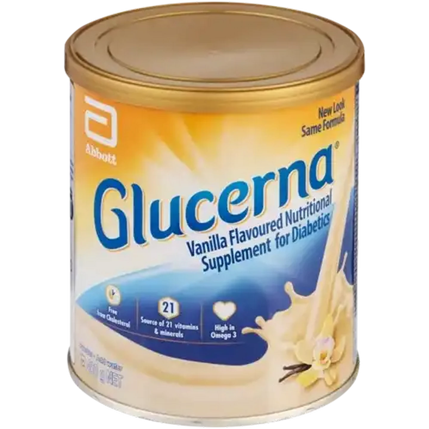 Image of Glucerna Vanilla Flavoured Nutritional Supplement for Diabetics 400g