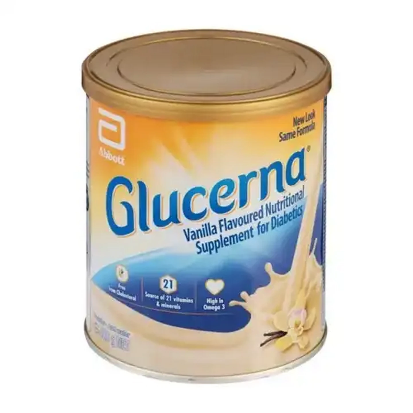 Image of Glucerna Vanilla Flavoured Nutritional Supplement for Diabetics 400g