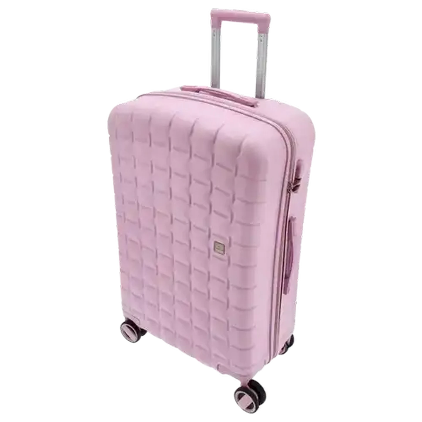 Image of Yves Saint Claire Pink Quilt Large Trolley Case