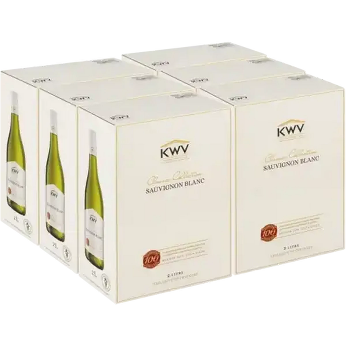 Checkers Sixty60 | KWV Classic Sauvignon Blanc White Wine Boxes 8 x 2L