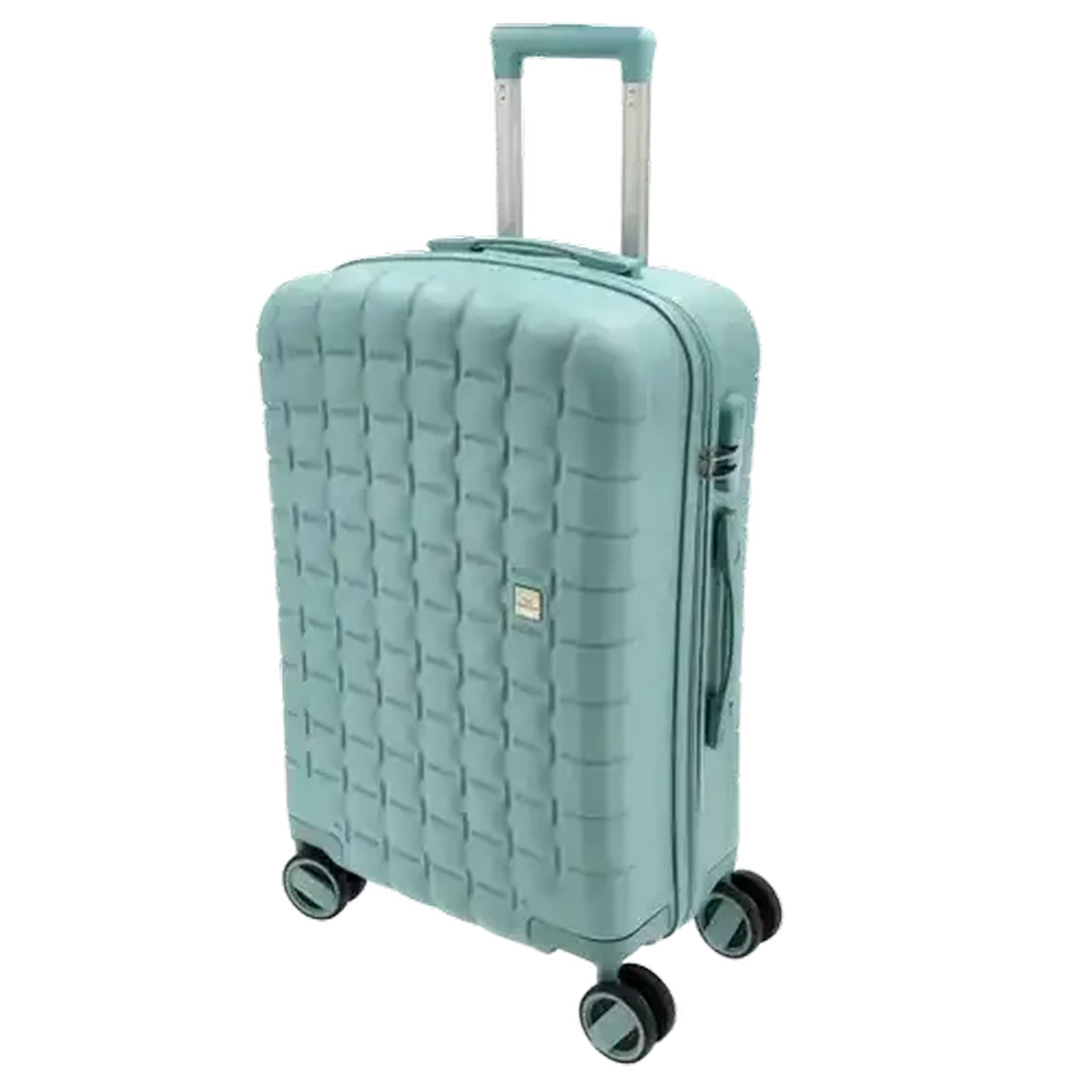 Image of Yves Saint Claire Sage Cabin Quilt Trolley Case