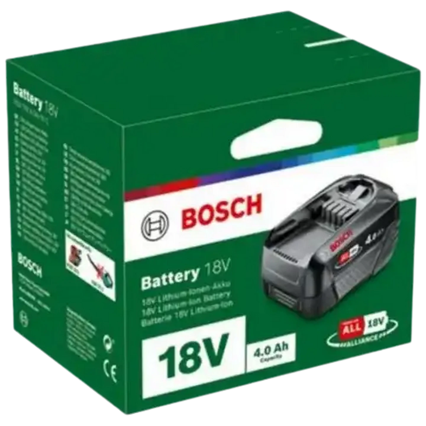 Image of Bosch DIY 18V 4.0Ah Replacement Battery Pack
