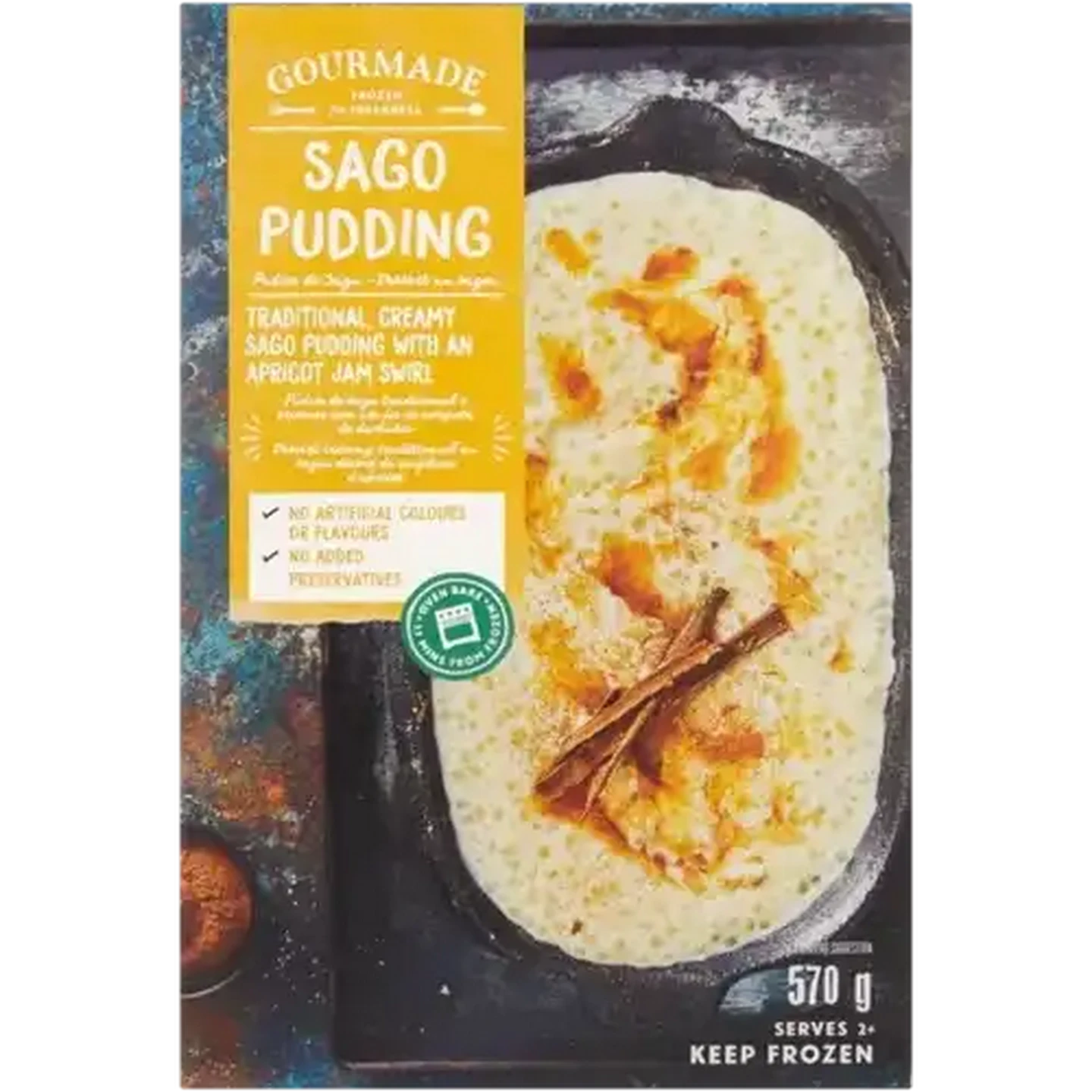 Image of Gourmade Frozen Sago Pudding Dessert 570g