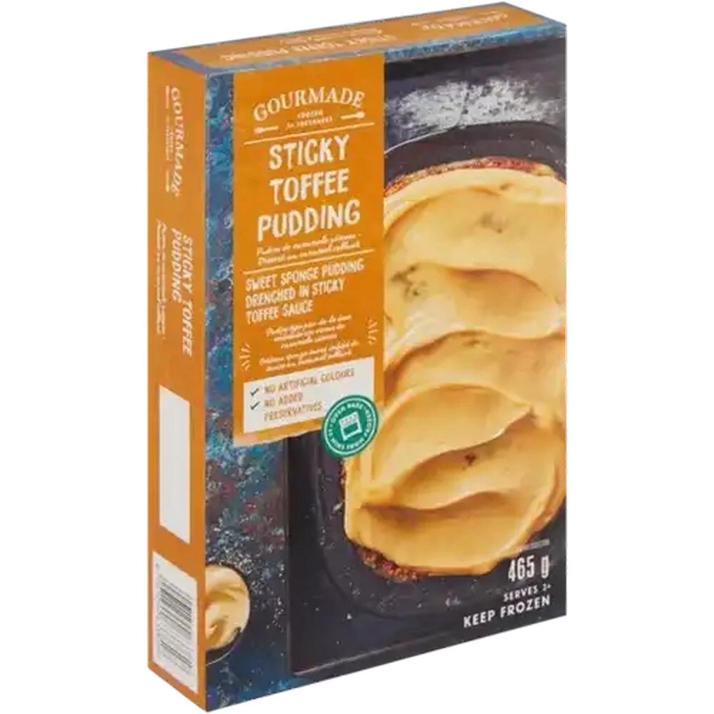Image of Gourmade Frozen Sticky Toffee Pudding Dessert 465g