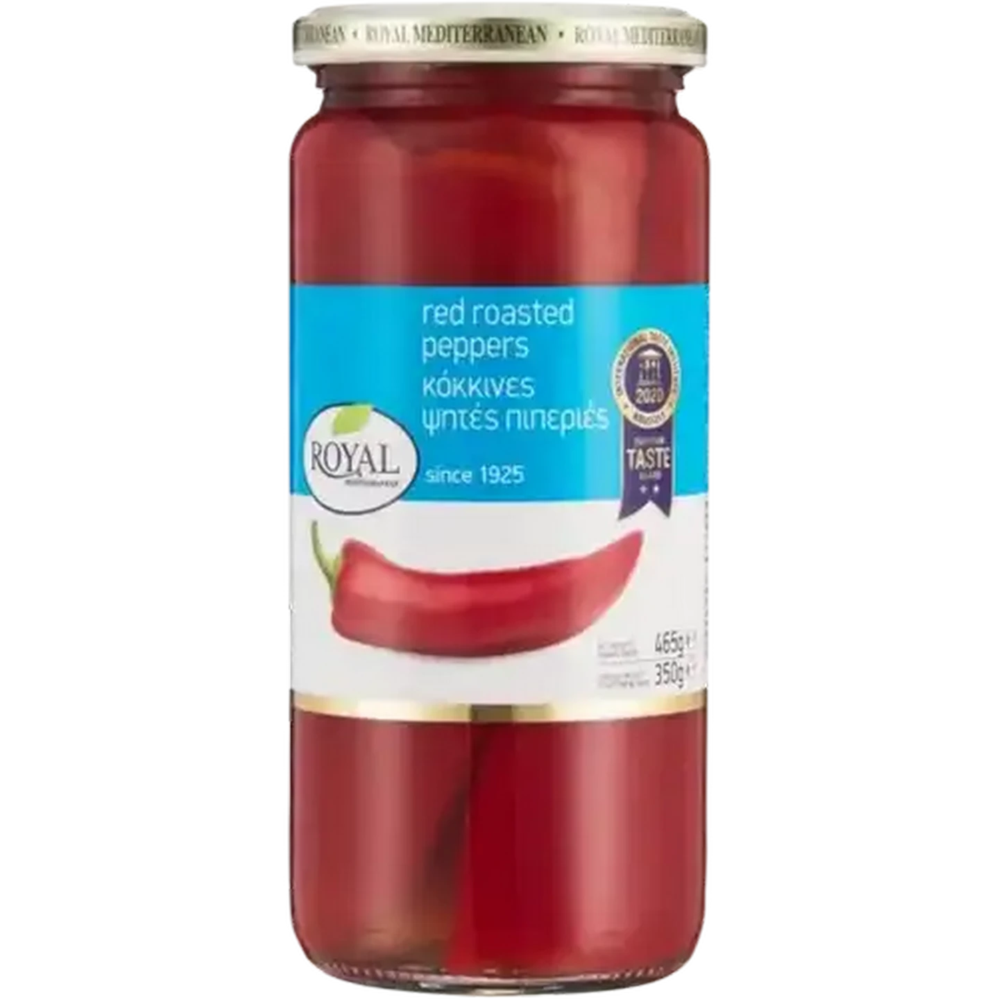 Image of Royal Mediterranean Red Roasted Peppers 465g