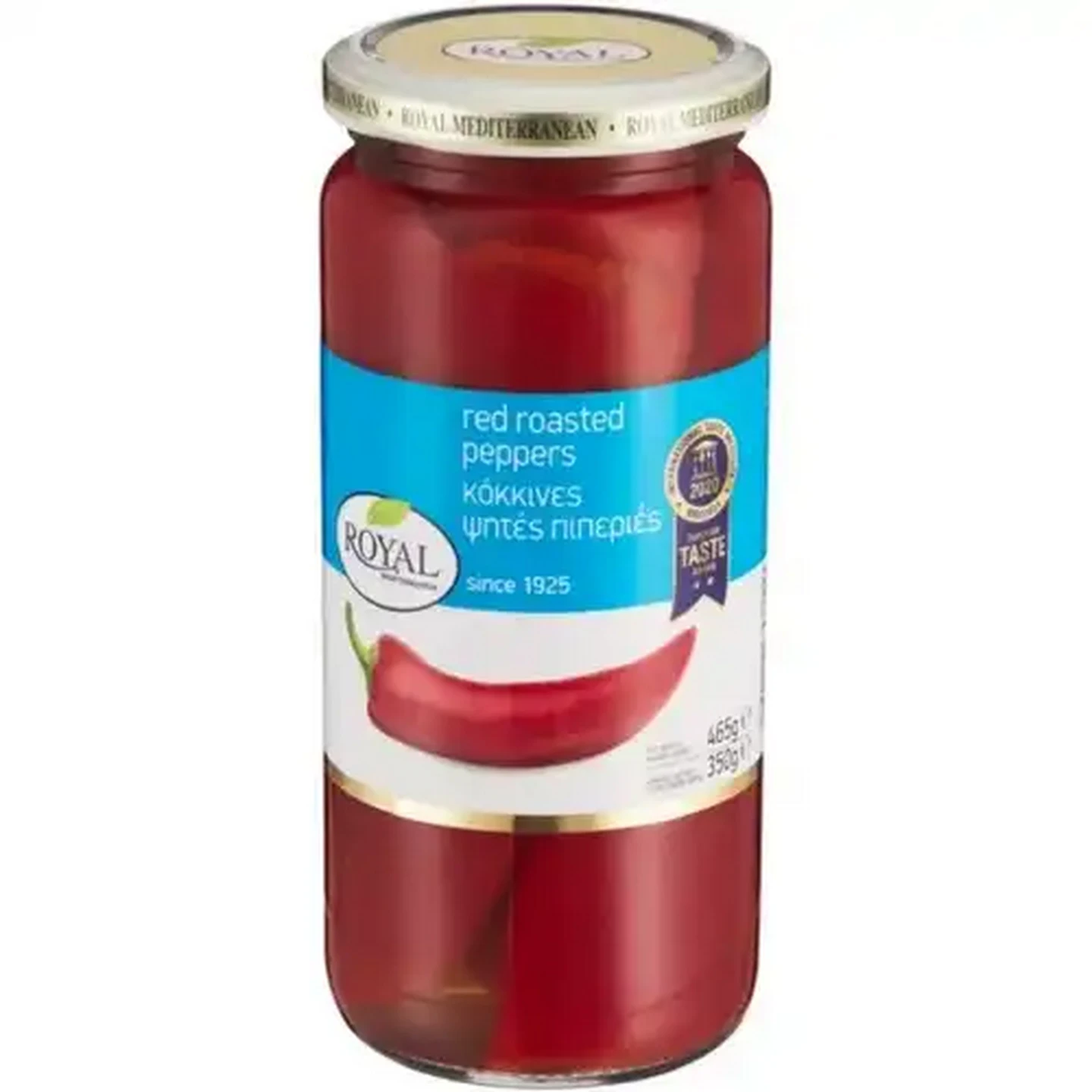 Image of Royal Mediterranean Red Roasted Peppers 465g