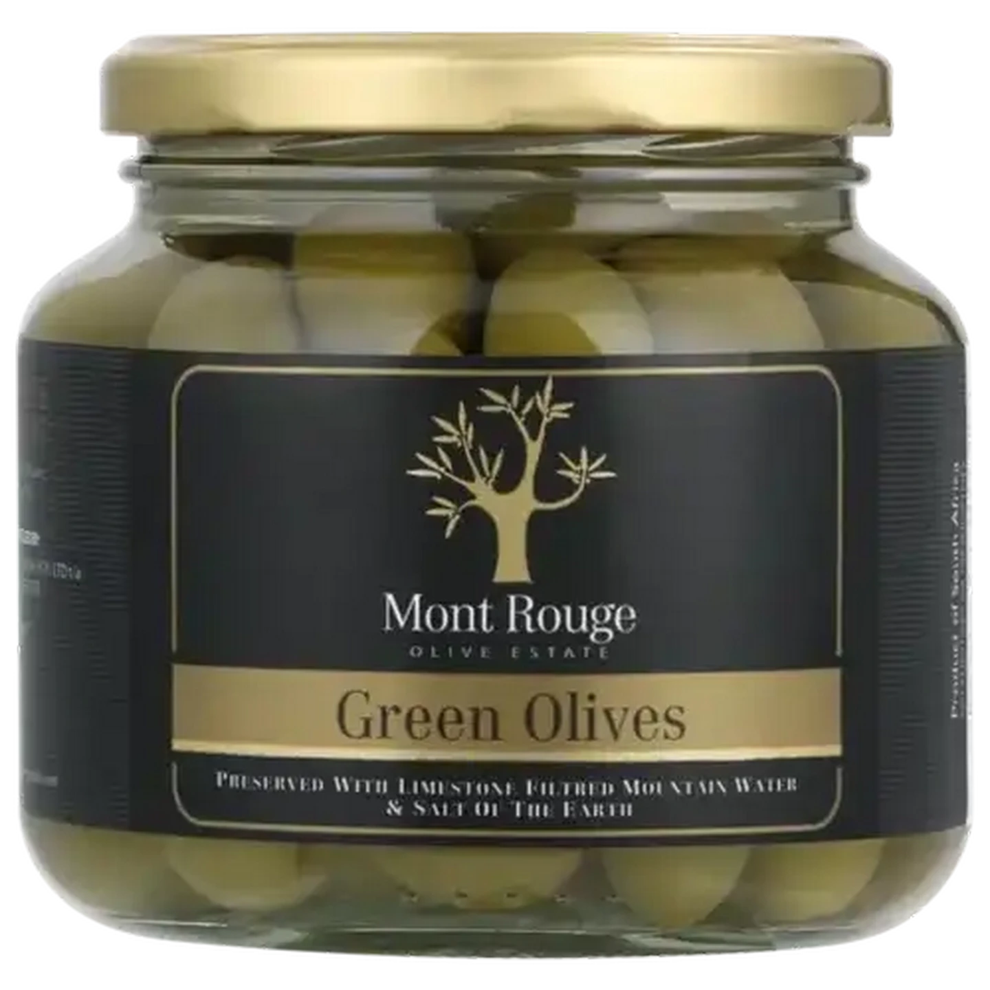 Image of Mont Rouge Green Olives 300g