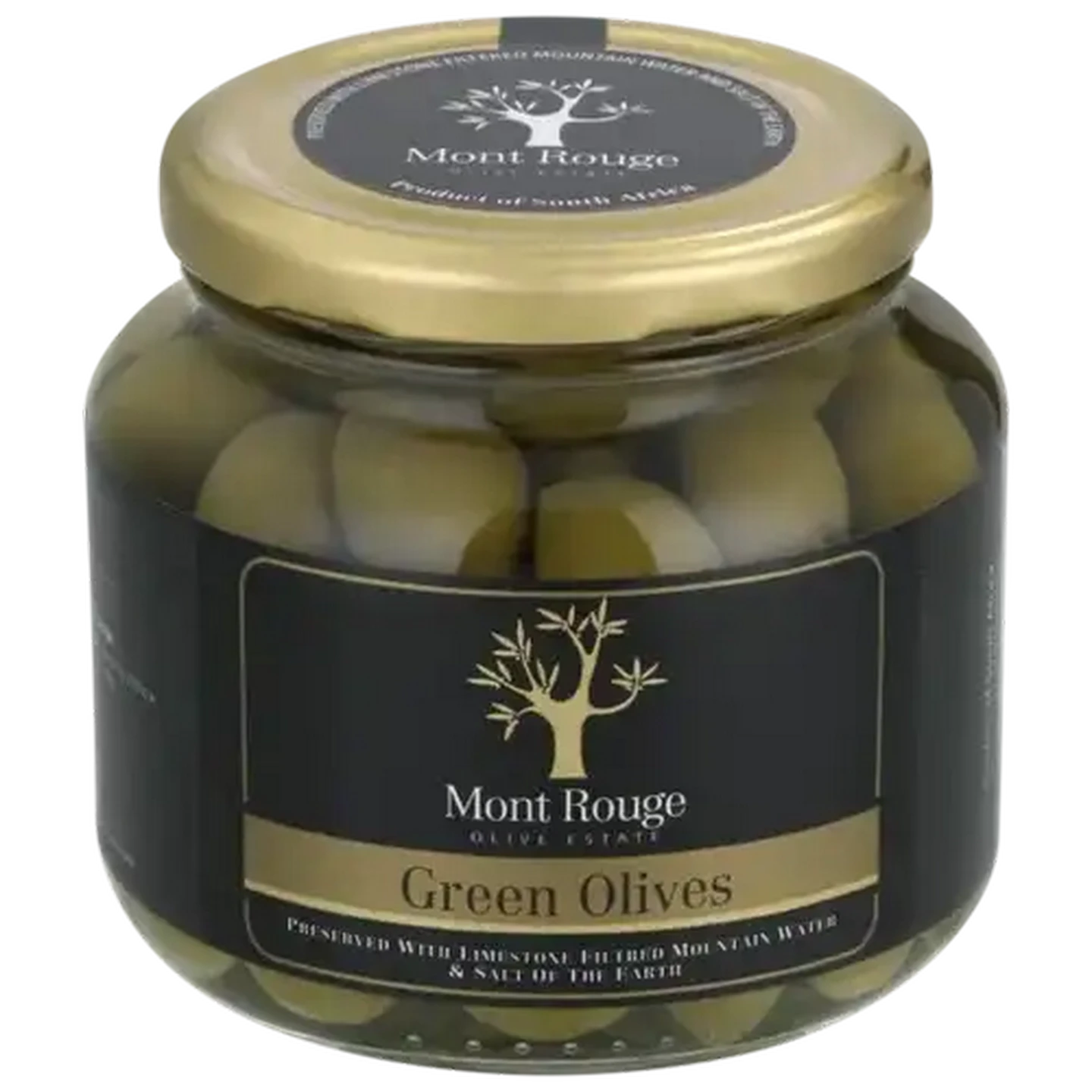 Image of Mont Rouge Green Olives 300g