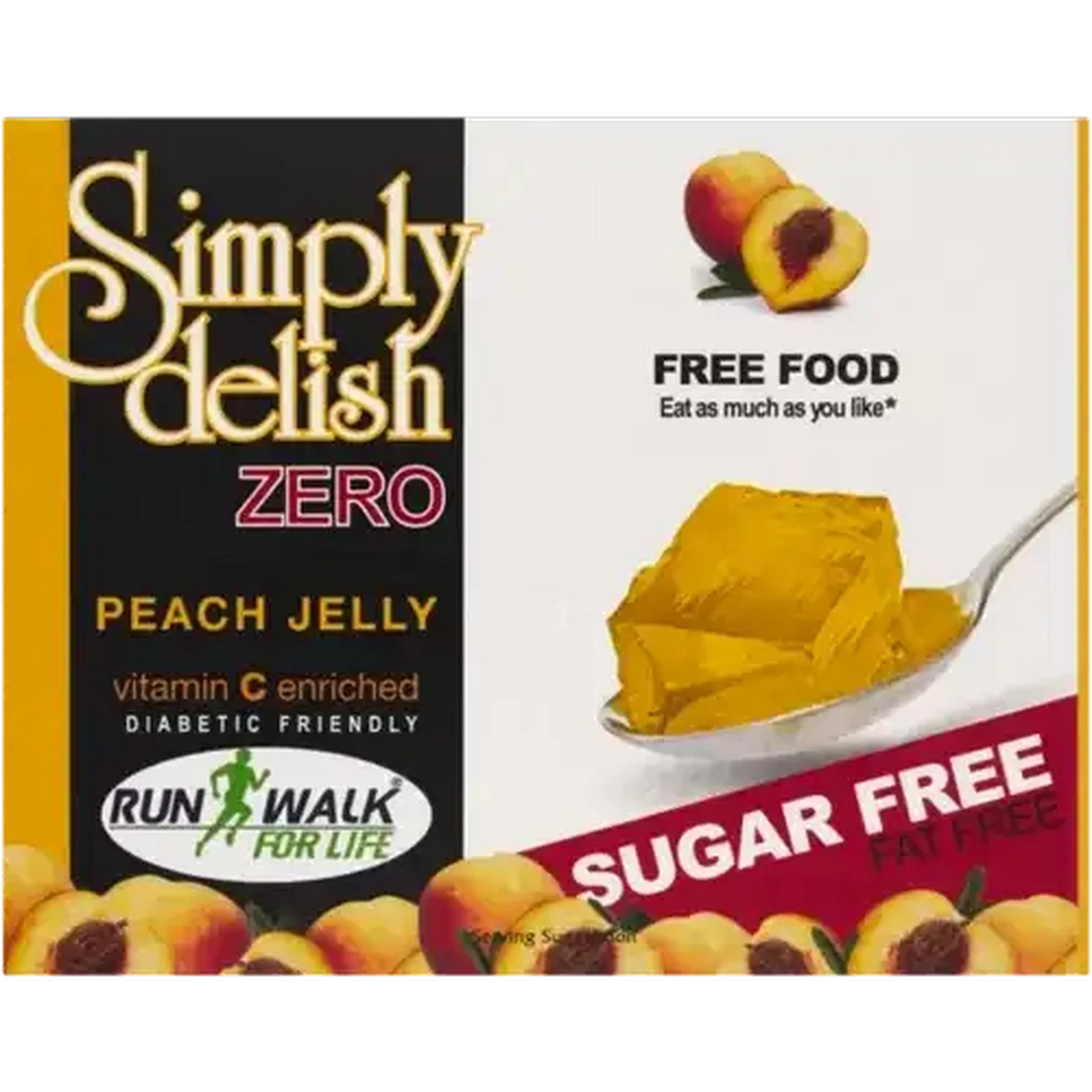 Checkers Sixty60 | Simply Delish Zero Peach Sugar Free Jelly 8g