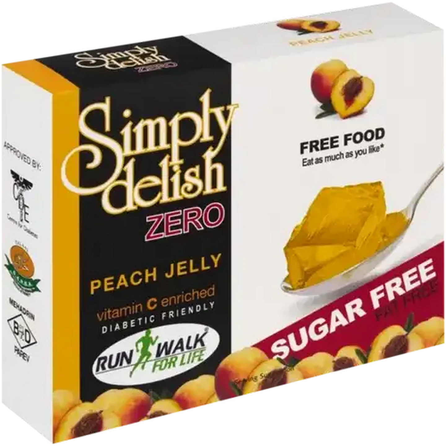 Checkers Sixty60 | Simply Delish Zero Peach Sugar Free Jelly 8g