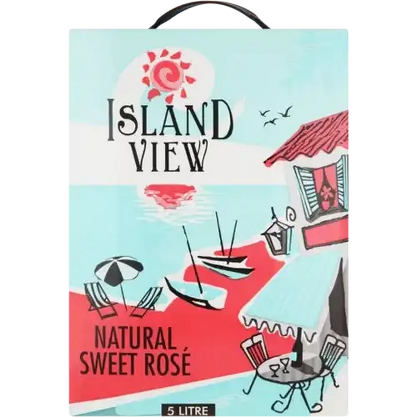 Checkers Sixty60 | Island View Natural Sweet Rosé Wine Box 5L