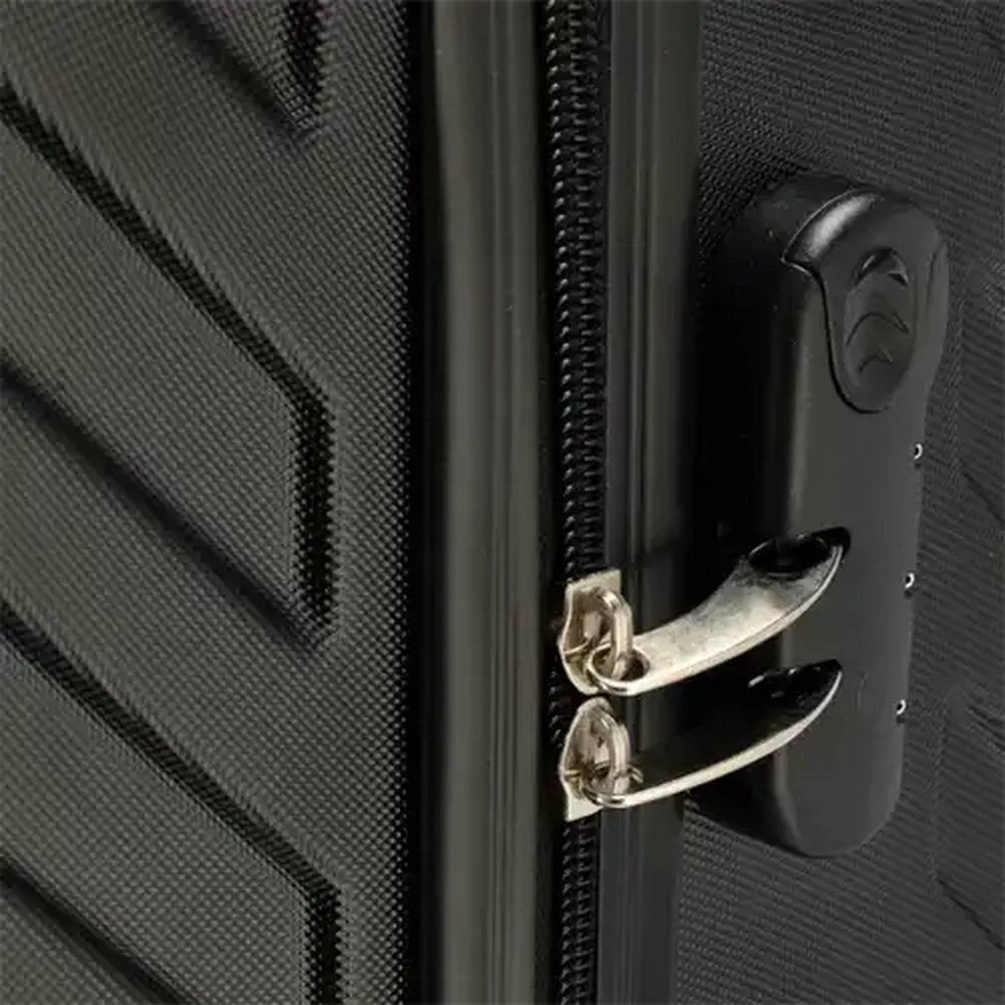 Image of Yves Saint Claire Black Square Large Trolley Case