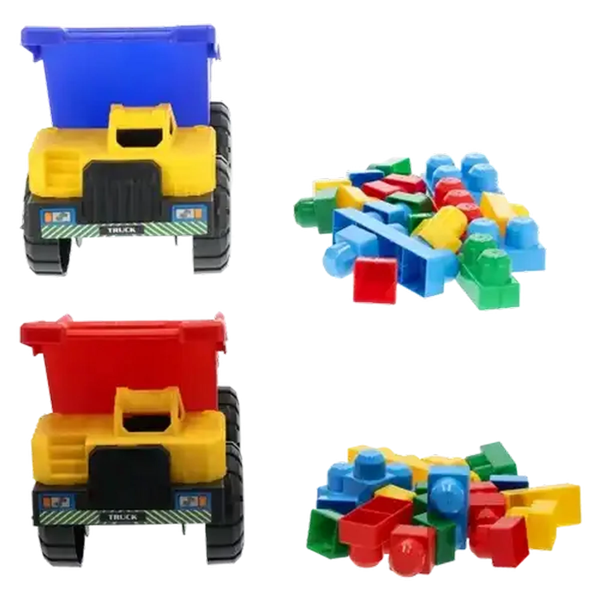 ジオラマ/Don’t you see! Checkers Sixty60 | Zeus Dumping Truck with Blocks 26cm (Type May Vary)