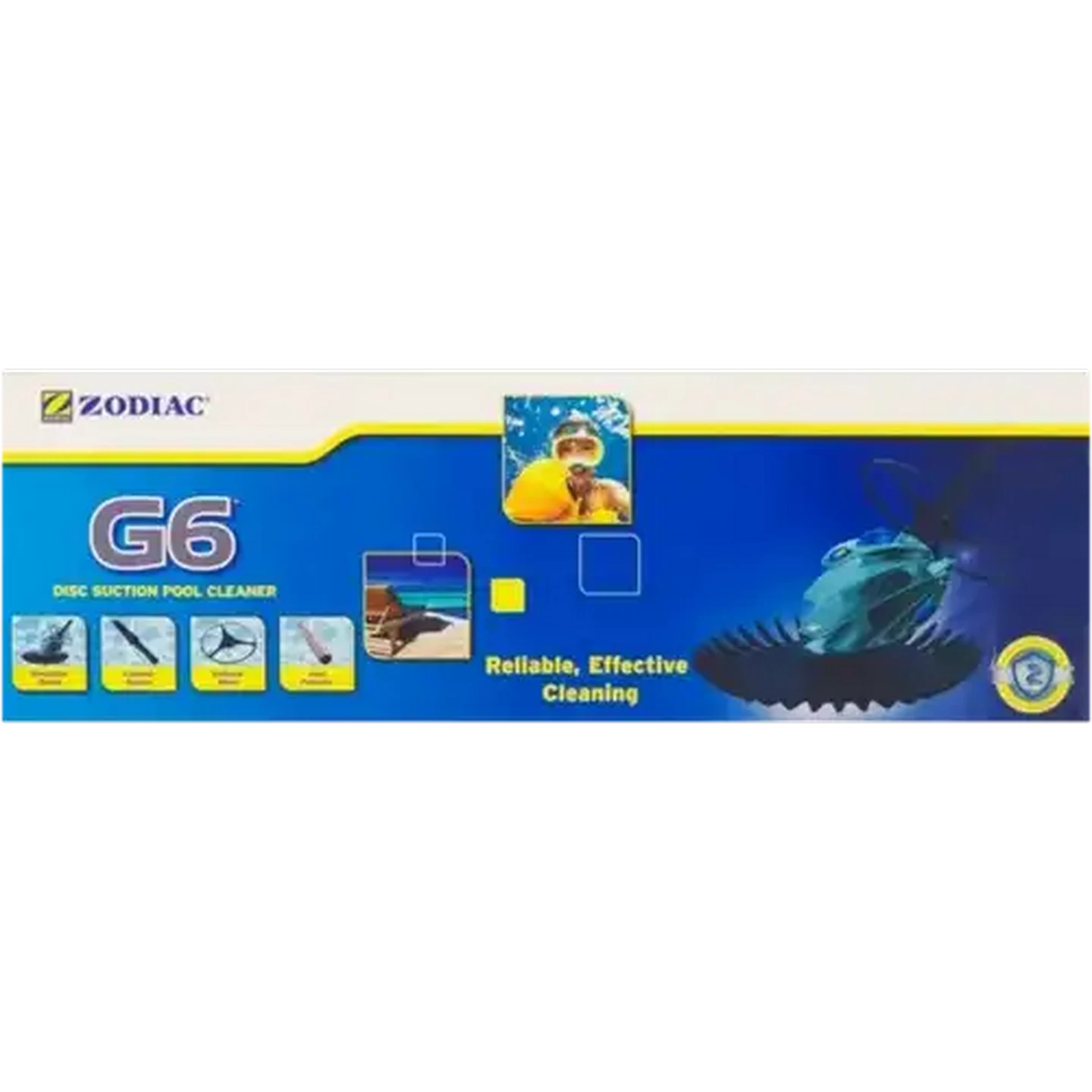 Checkers Sixty60 | Zodiac G6 Disc Suction Pool Cleaner