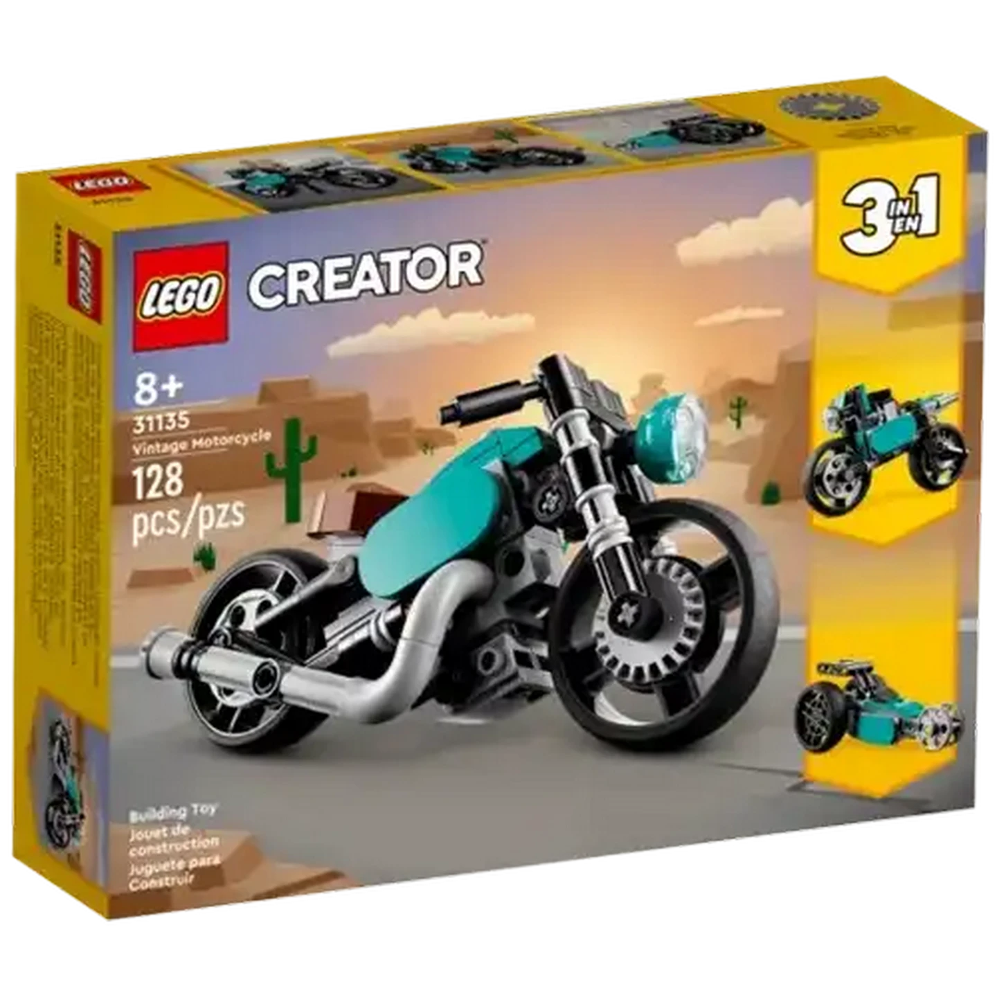 Checkers Sixty60 | LEGO® Creator 3-in-1 Vintage Motorcycle (31135)