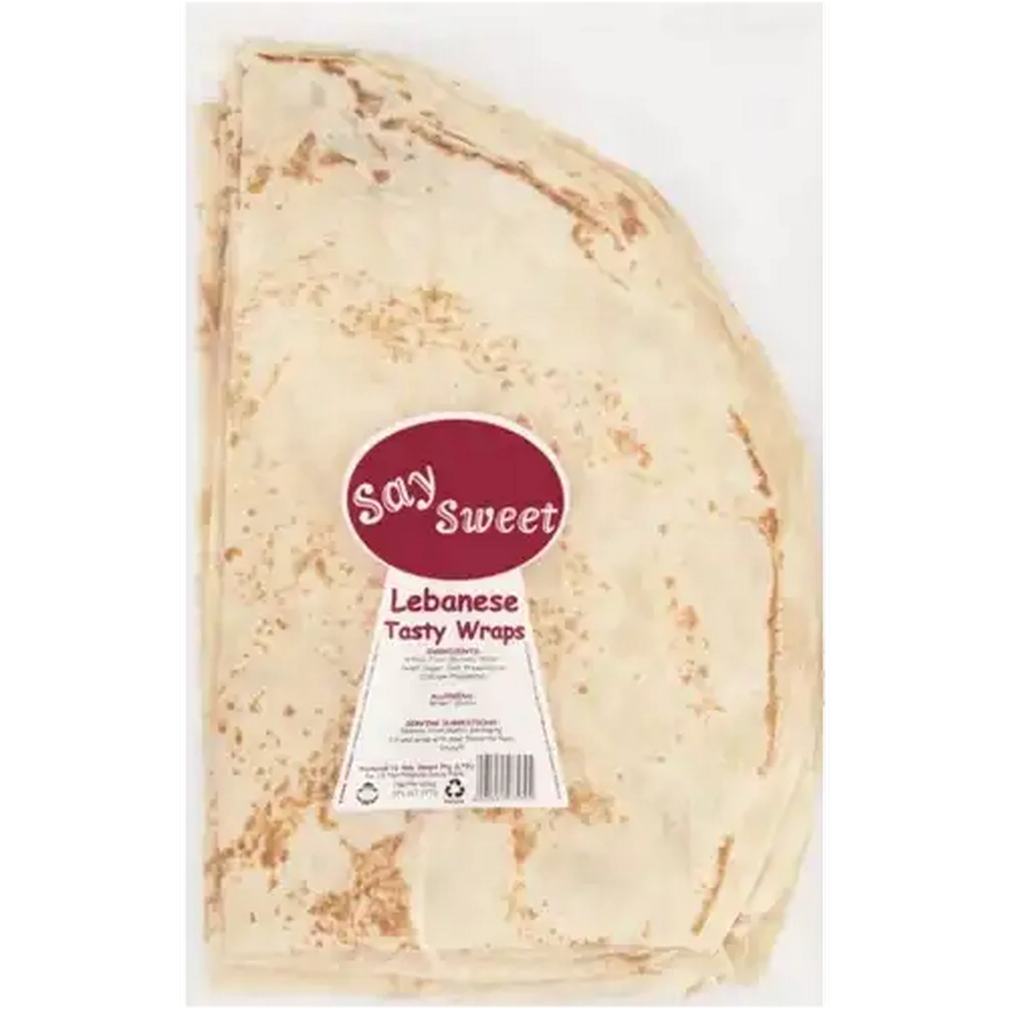Checkers Sixty60 | Say Sweet Lebanese Tasty Wraps 284g