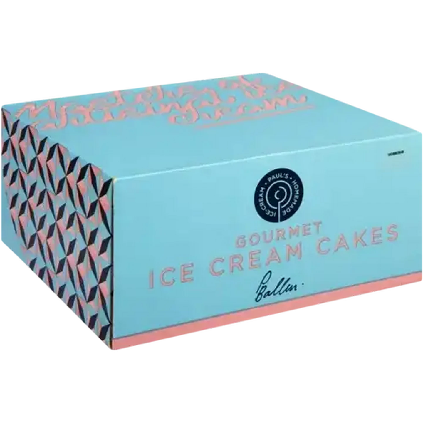 Image of Paul's Homemade Ice Cream Cookies & Cream Ice Cream Cake 1.2L
