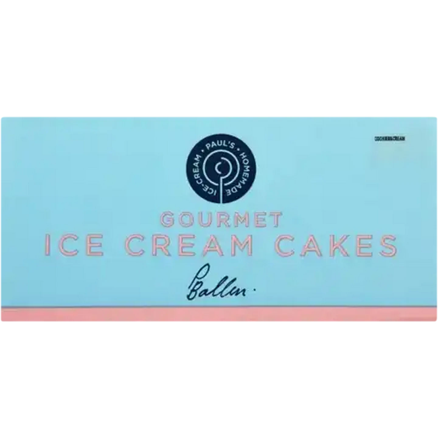 Image of Paul's Homemade Ice Cream Cookies & Cream Ice Cream Cake 1.2L
