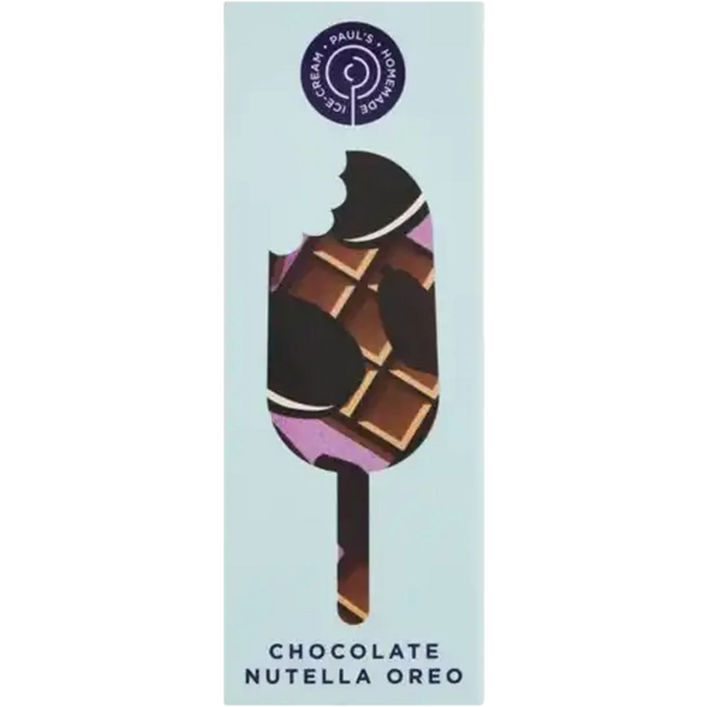 Image of Paul's Homemade Ice Cream Chocolate Nutella Oreo Ice-Cream Stick 110g