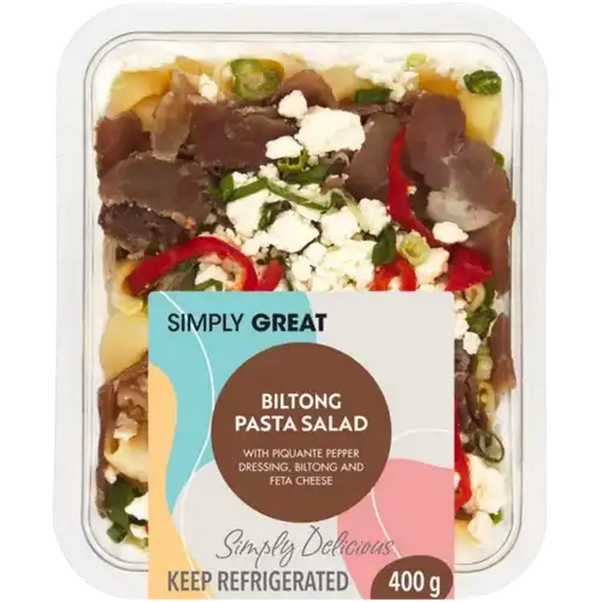 Checkers Sixty60 | Simply Great Biltong Pasta Salad 400g