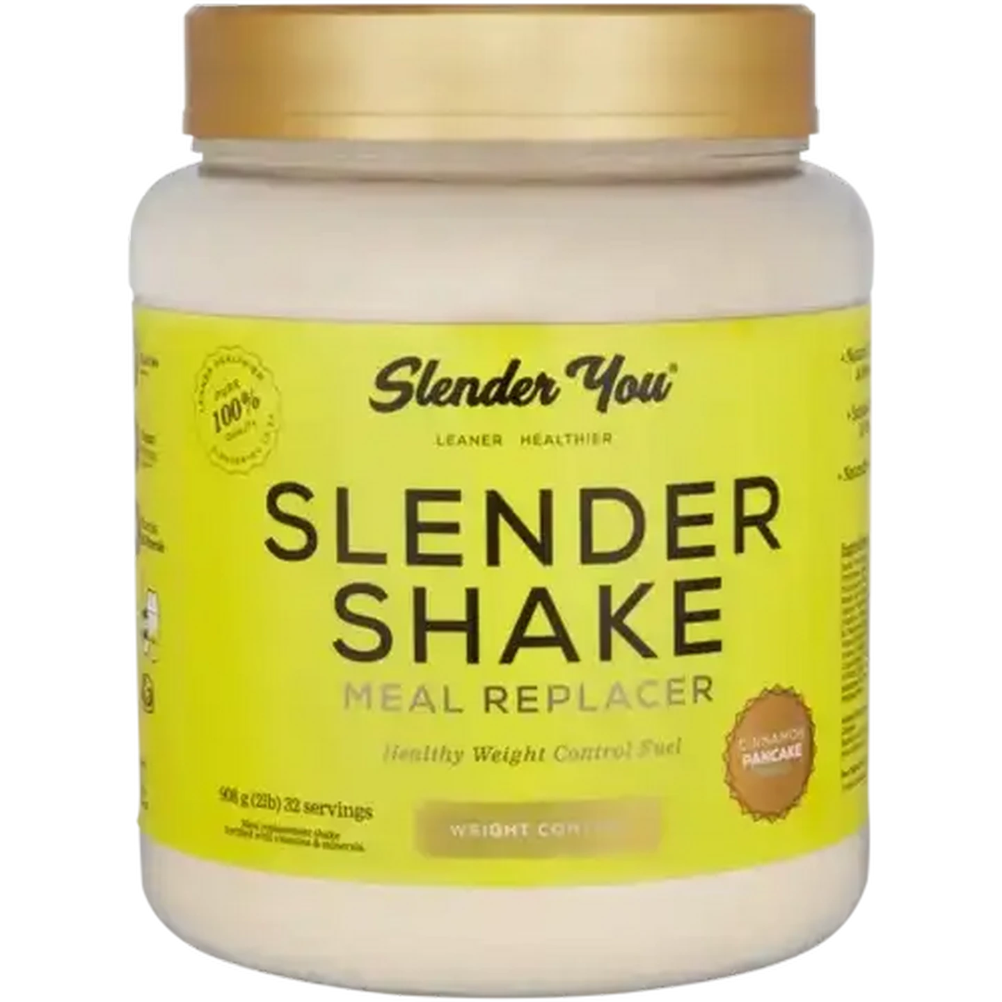 Image of Slender You Cinnamon Pancake Flavour Slender Shake Meal Replacer 908g