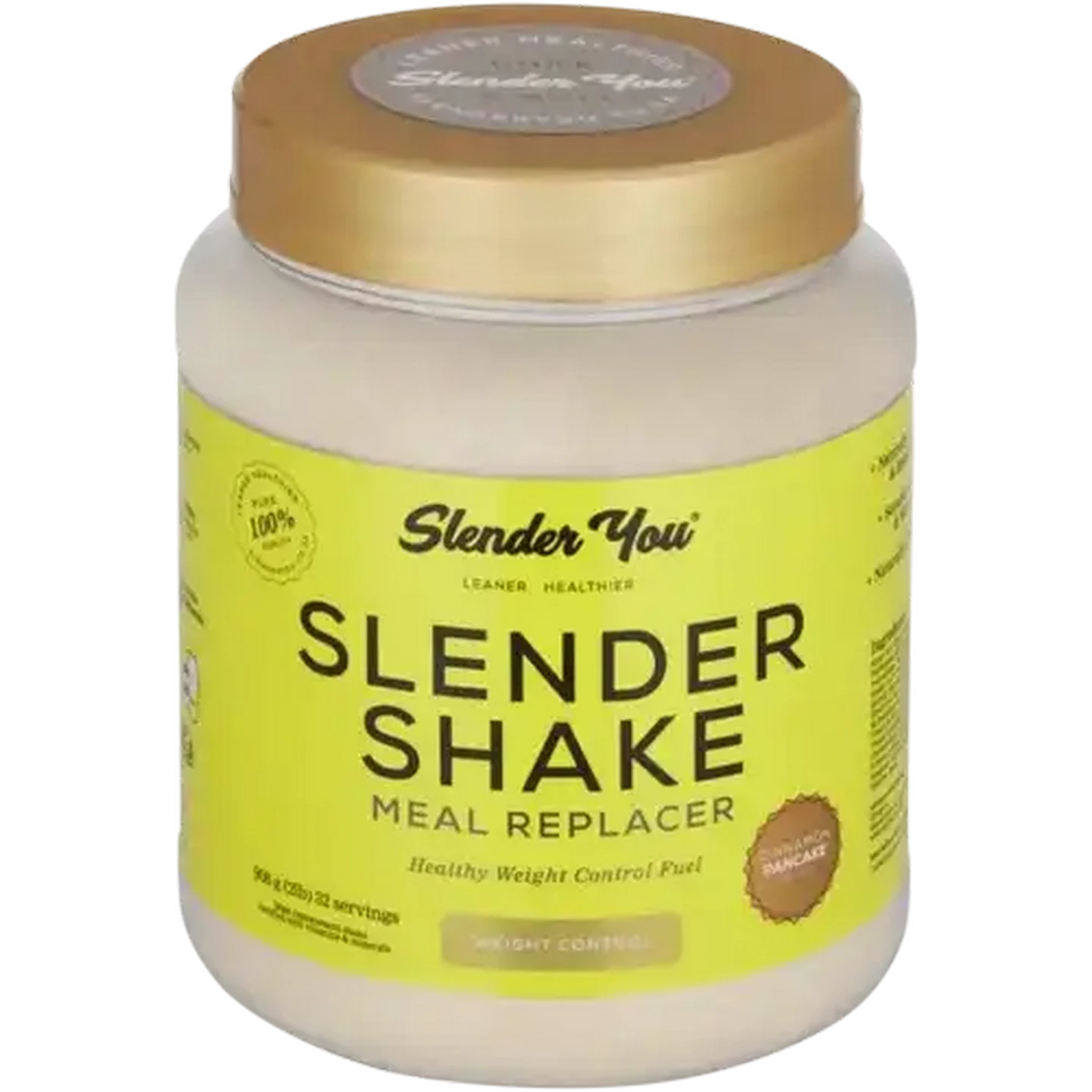 Image of Slender You Cinnamon Pancake Flavour Slender Shake Meal Replacer 908g
