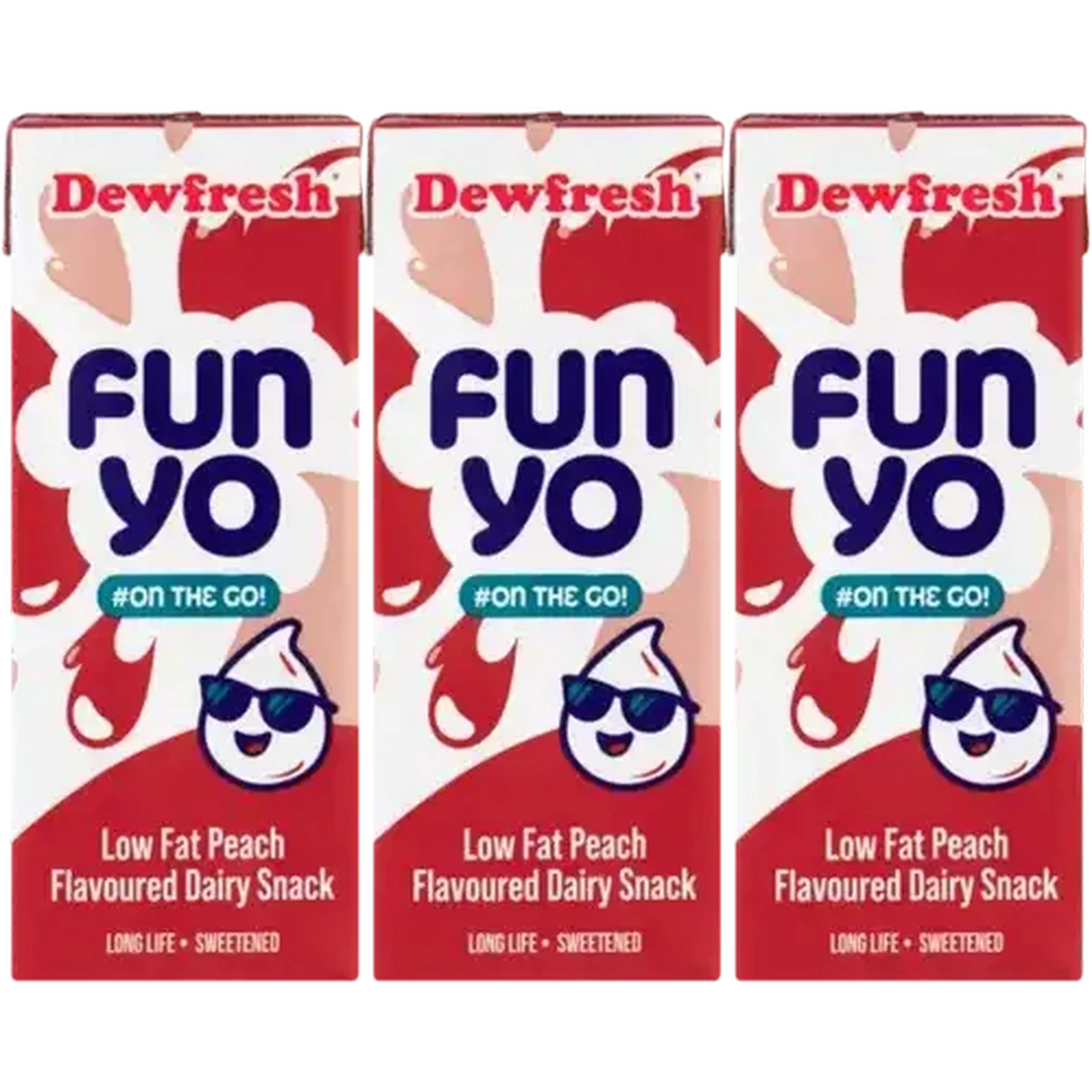 Checkers Sixty60 | Dewfresh FunYo Peach Flavoured Low Fat Dairy